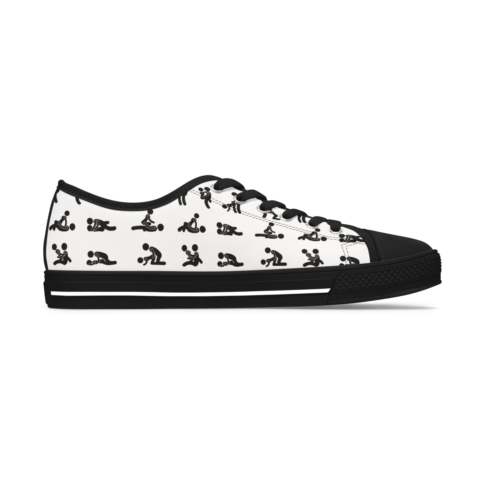 Women's Trendy Low Top Sneakers- Sexual Positions