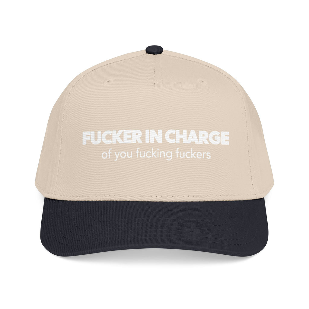 Fuckers.  Baseball Cap — Black Statement Hat