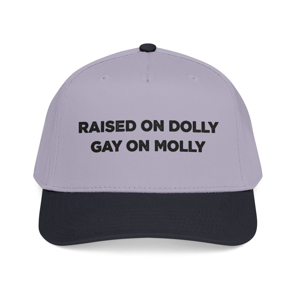 Dolly/Molly  Baseball Cap — Black Statement Hat