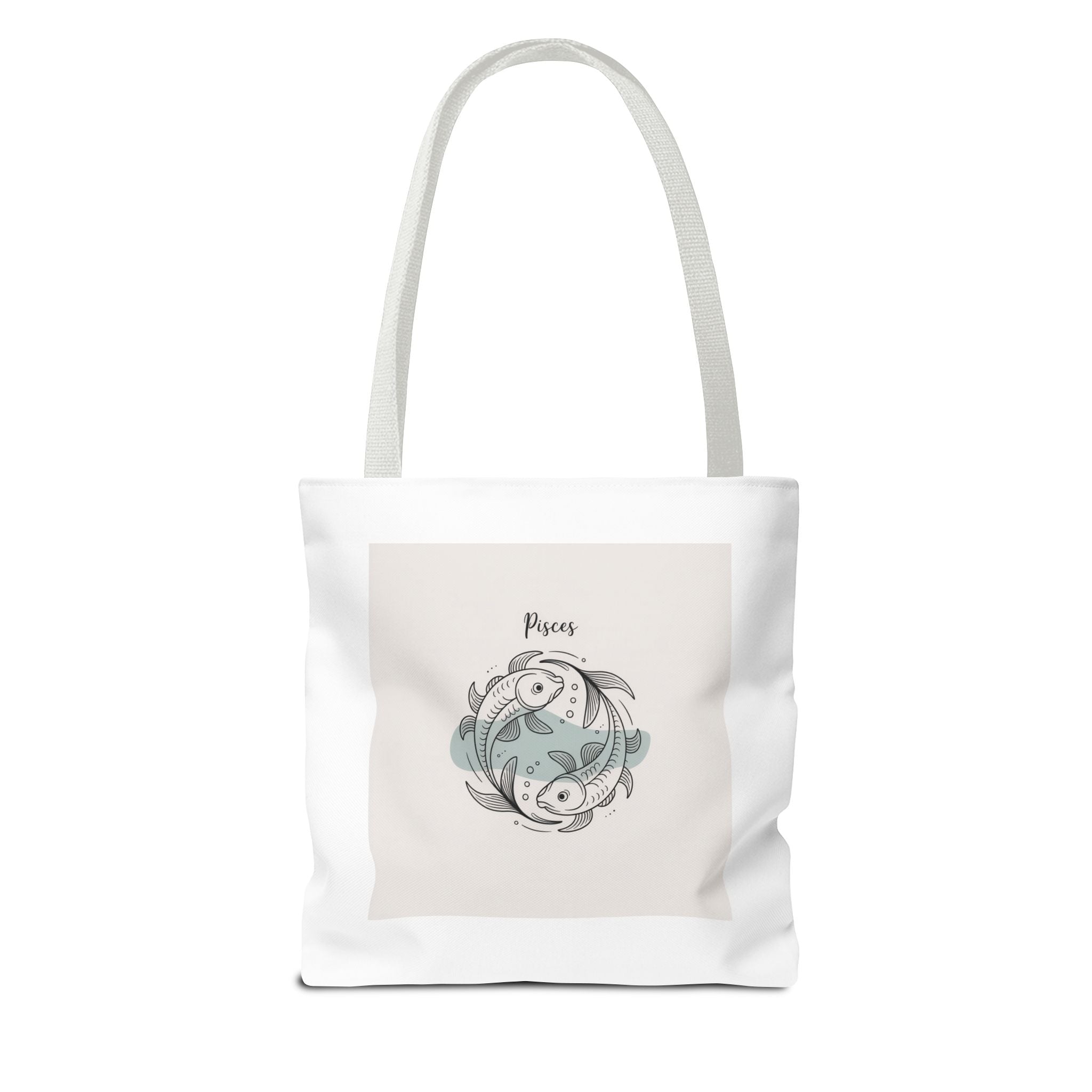 Pisces Tote Bag — Funny 'Pisces trust issues be like' Text & Zodiac Pisces Fish Design