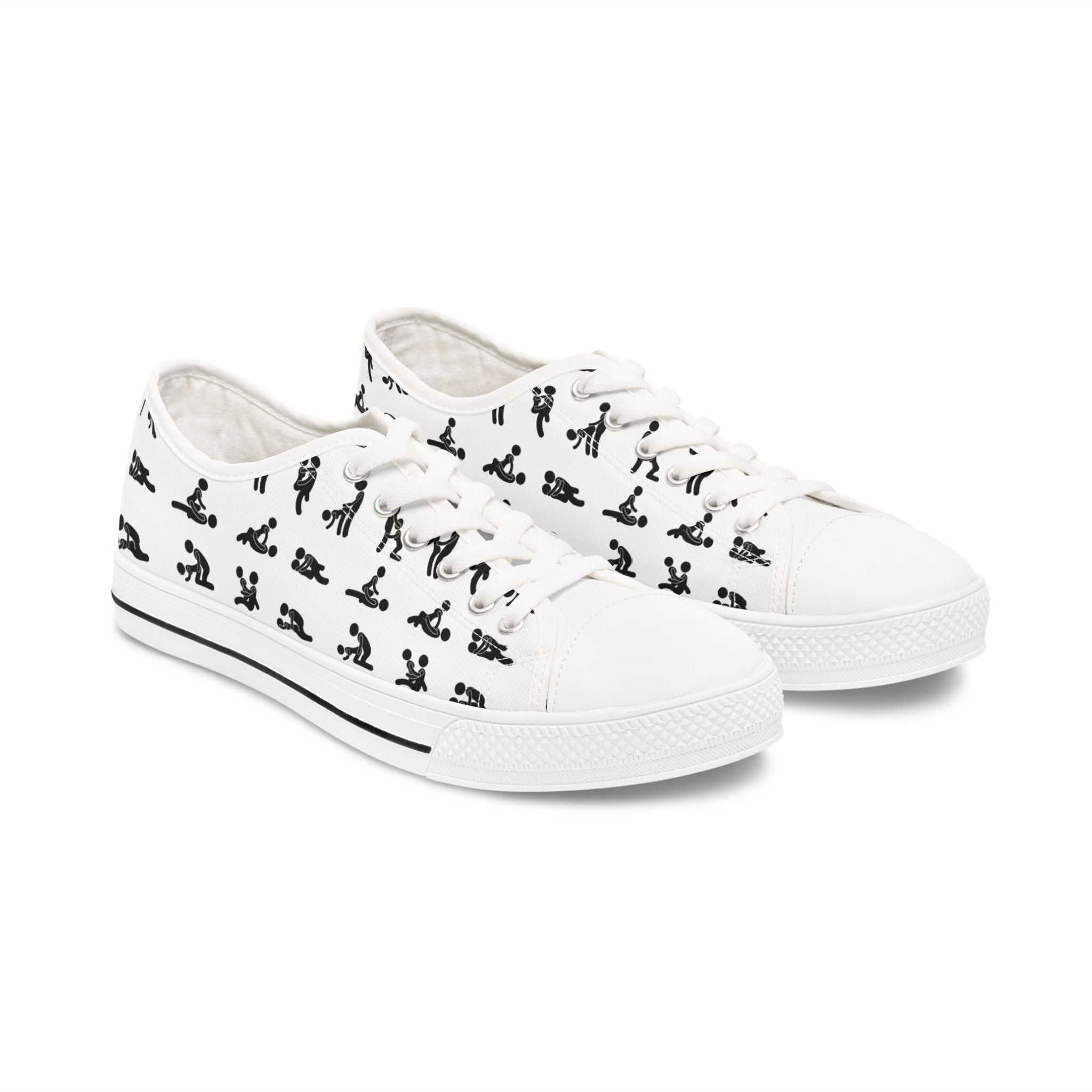 Women's Trendy Low Top Sneakers- Sexual Positions