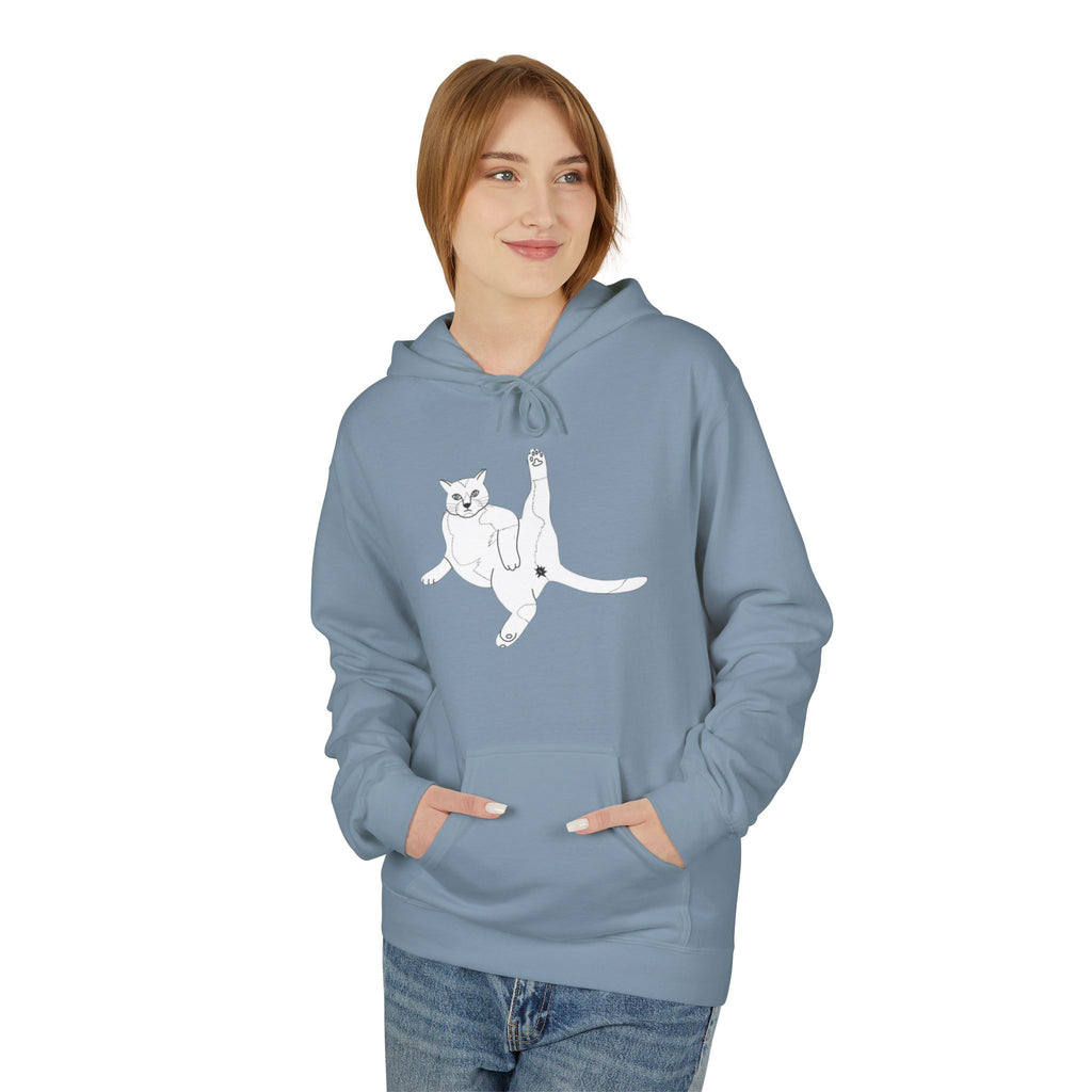 Hoodie - Cat Butt Sketch Design