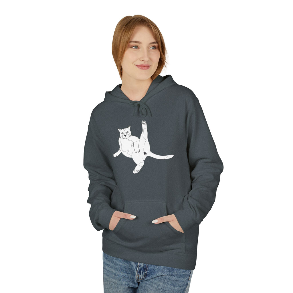 Hoodie - Cat Butt Sketch Design