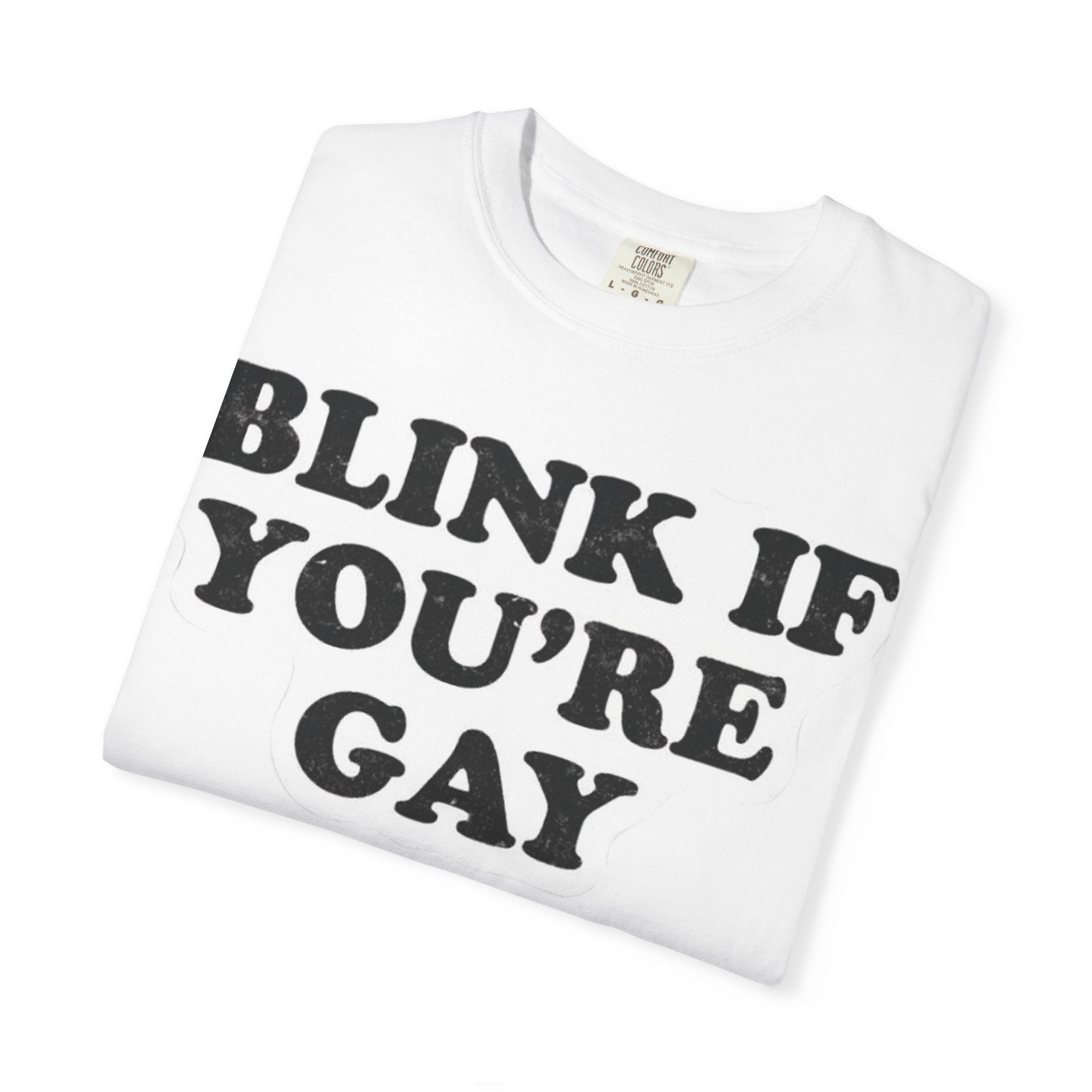 Blink If Youre Gay -  T-Shirt