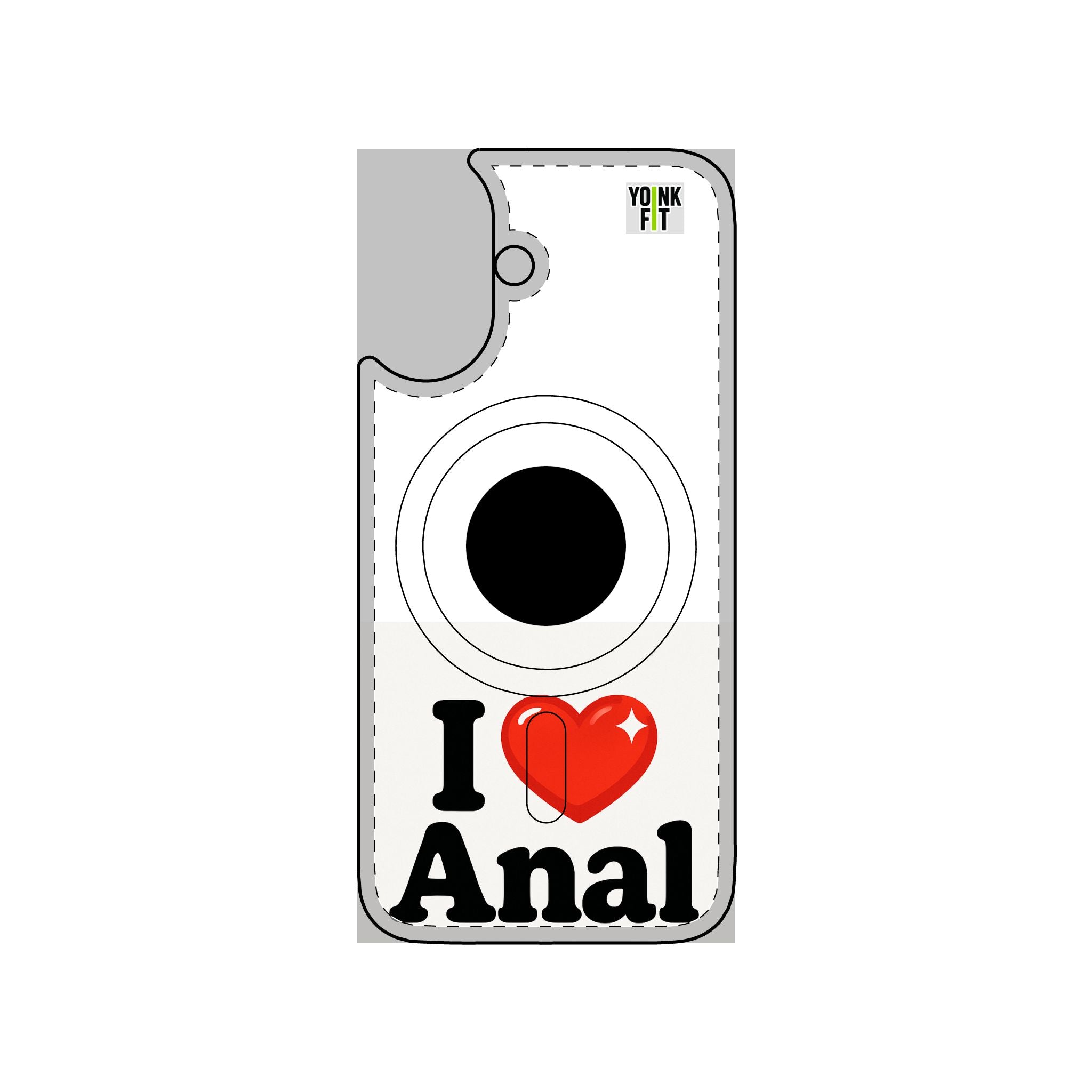I ❤️ Anal - Magnetic Phone Case - Apple