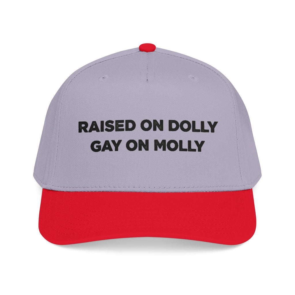 Dolly/Molly  Baseball Cap — Black Statement Hat