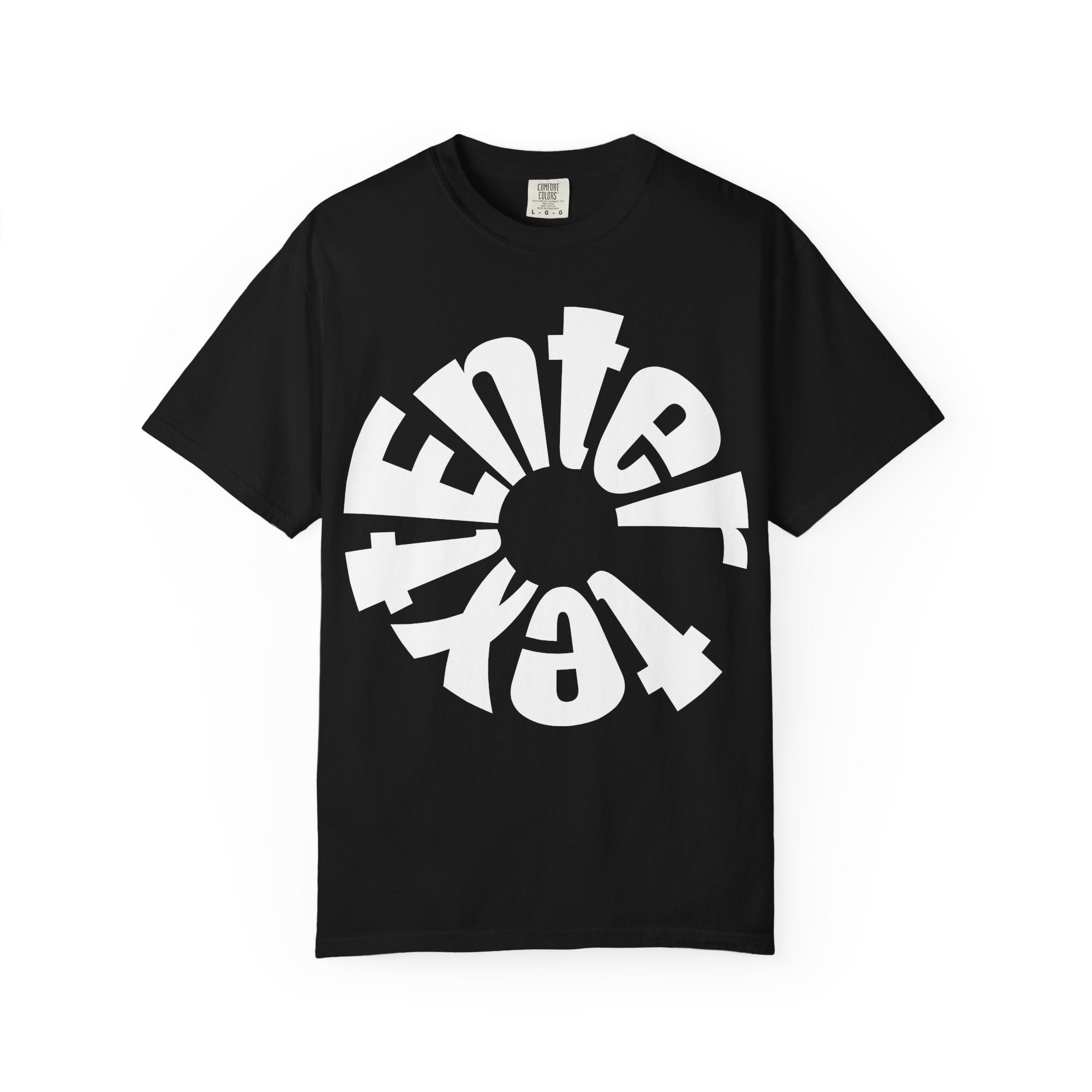 Rounded "Enter Text"  T-Shirt