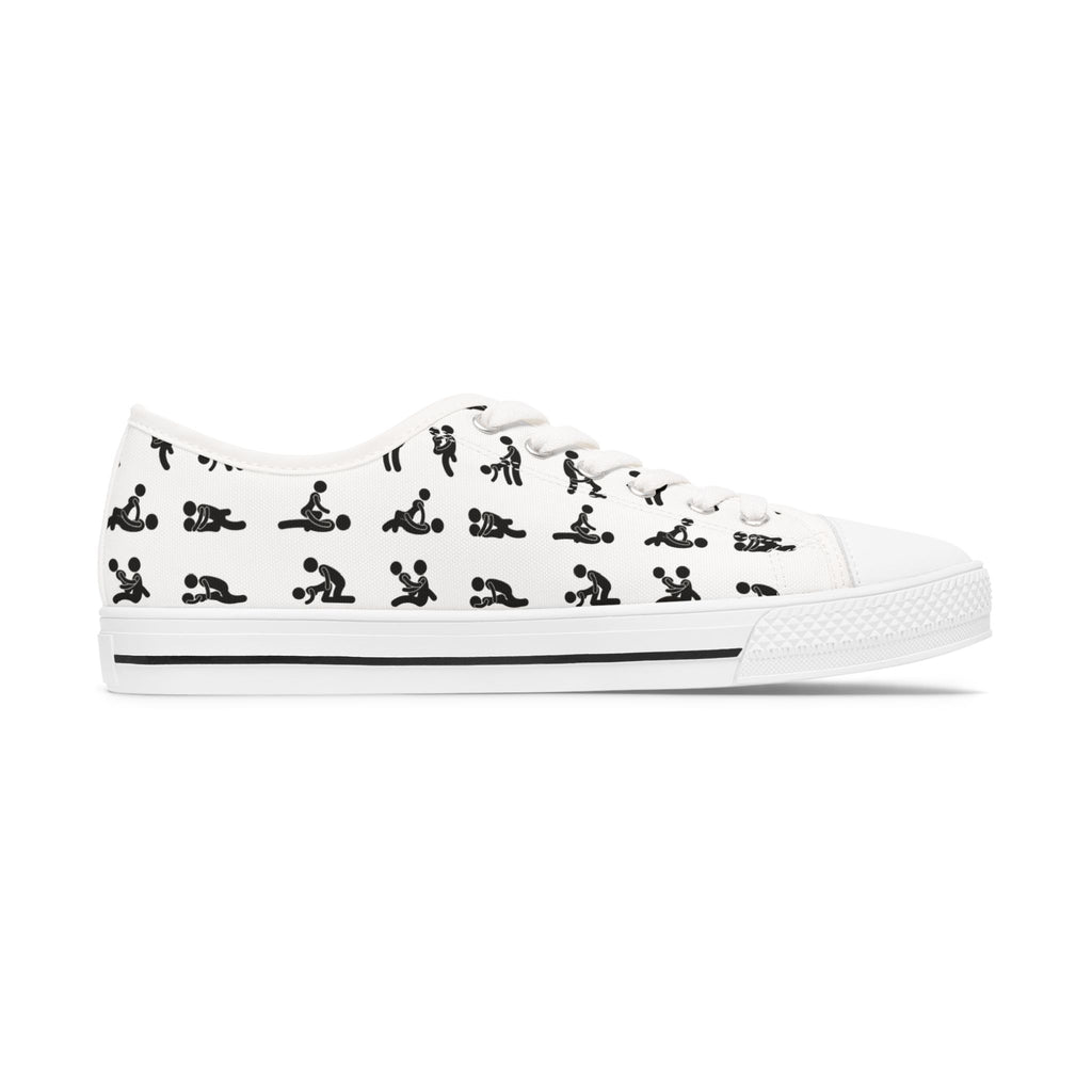 Women's Trendy Low Top Sneakers- Sexual Positions