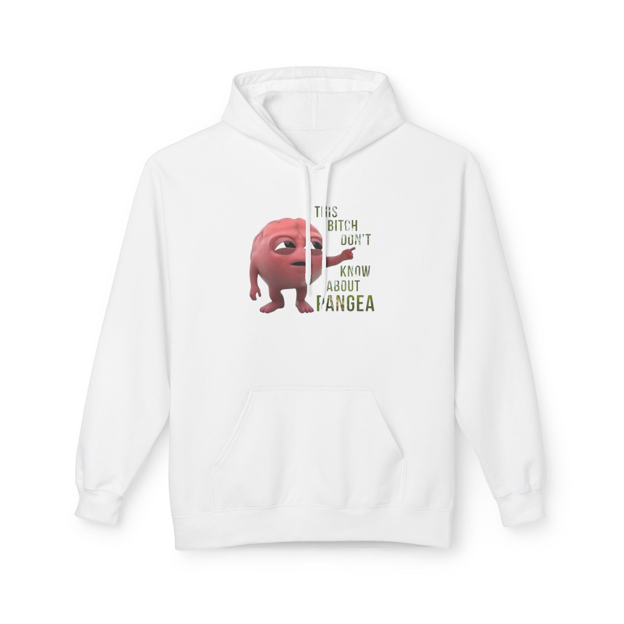Fleece Hoodie - Brain