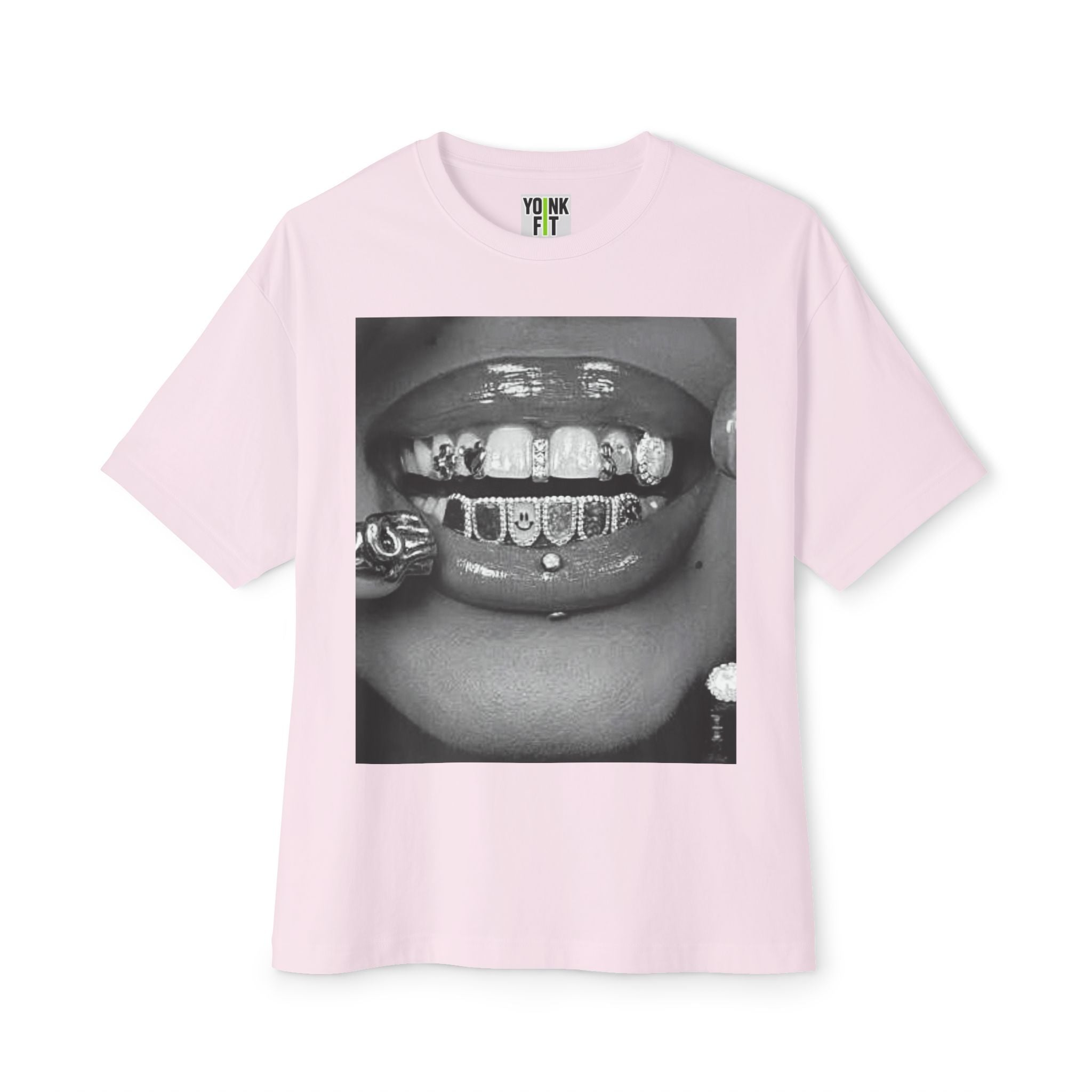 Boxy Tee Grillz Teeth Unisex Shirt