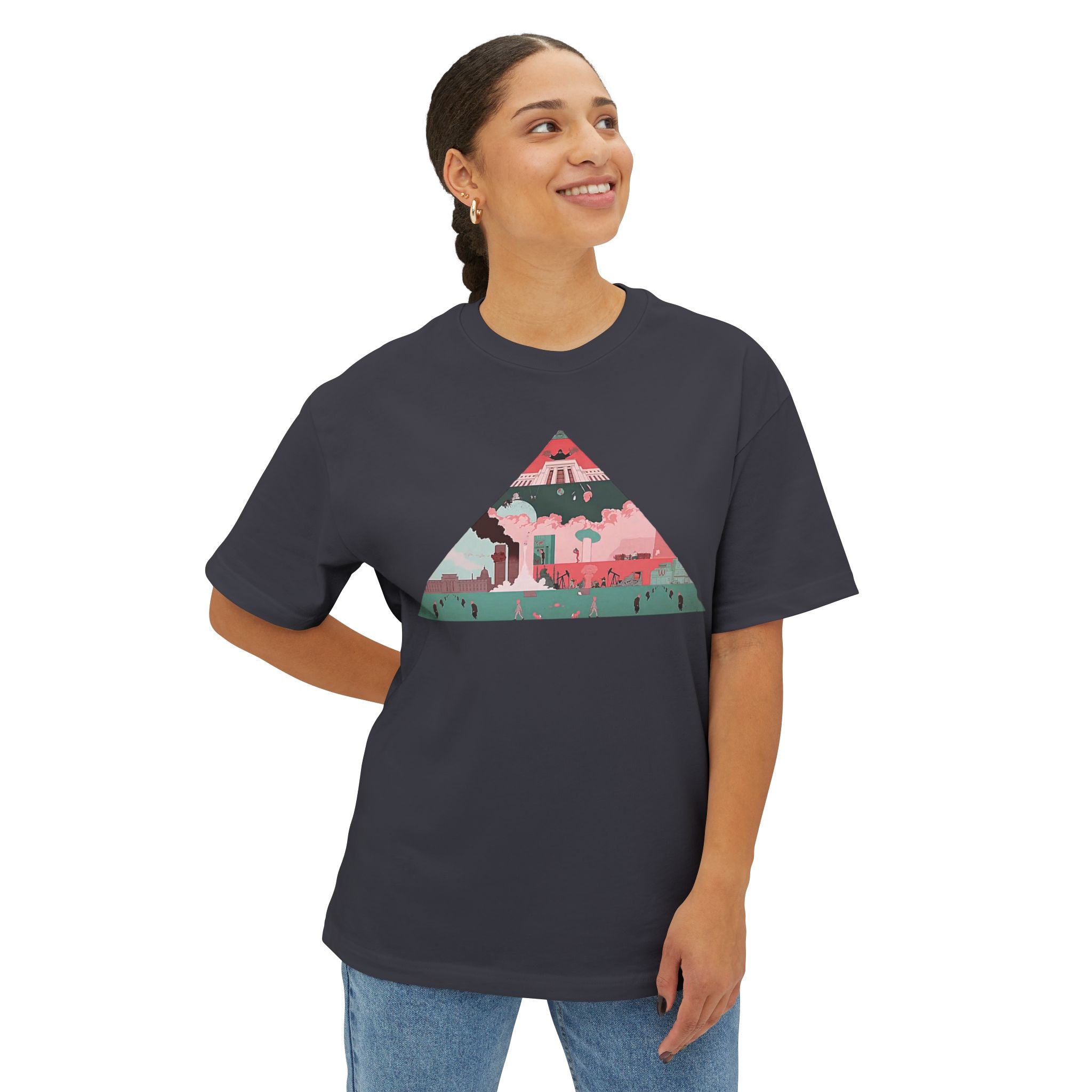 Boxy Tee - All seeing eye - Unisex Shirt