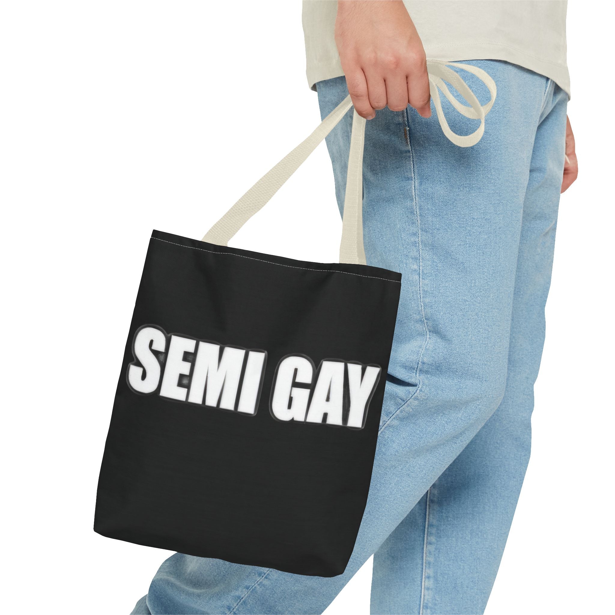 Semi Gay - Tote Bag