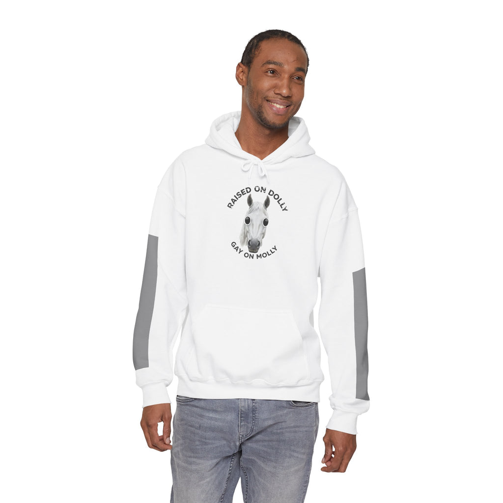 Raised Dolly- Gay Molly - Minimal Funny Graphic Pullover