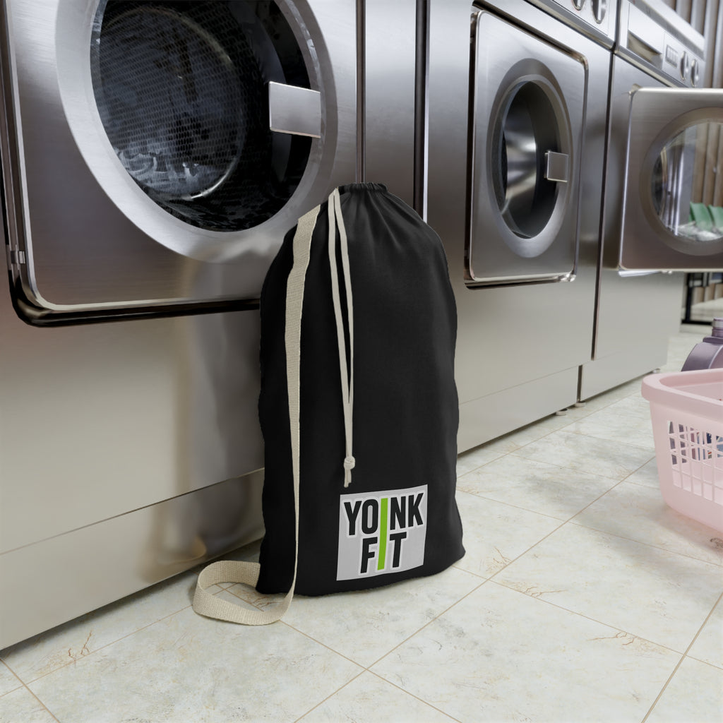 Laundry Bag - 'Accepting Loads' Funny Washer Graphic Drawstring Laundry Bag