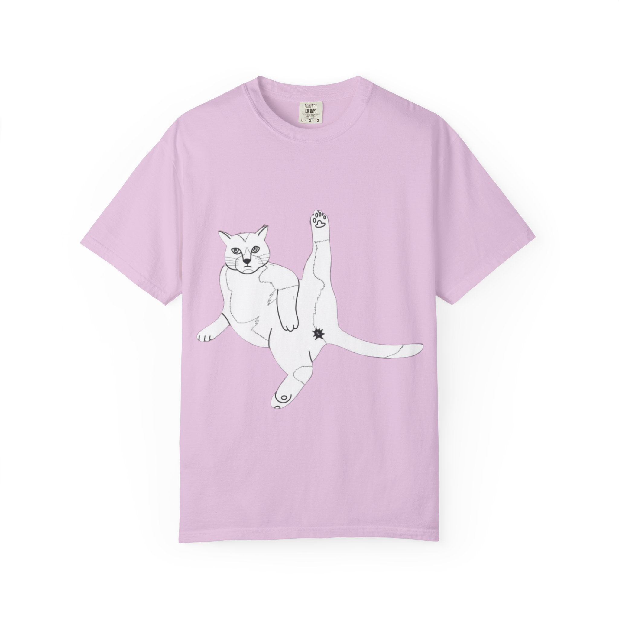 Cat Butt T-Shirt - Unisex Garment-Dyed