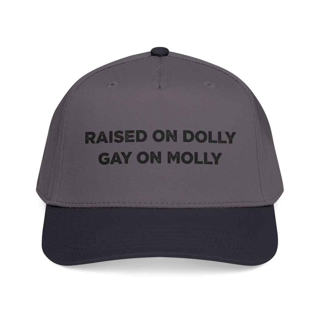 Dolly/Molly  Baseball Cap — Black Statement Hat