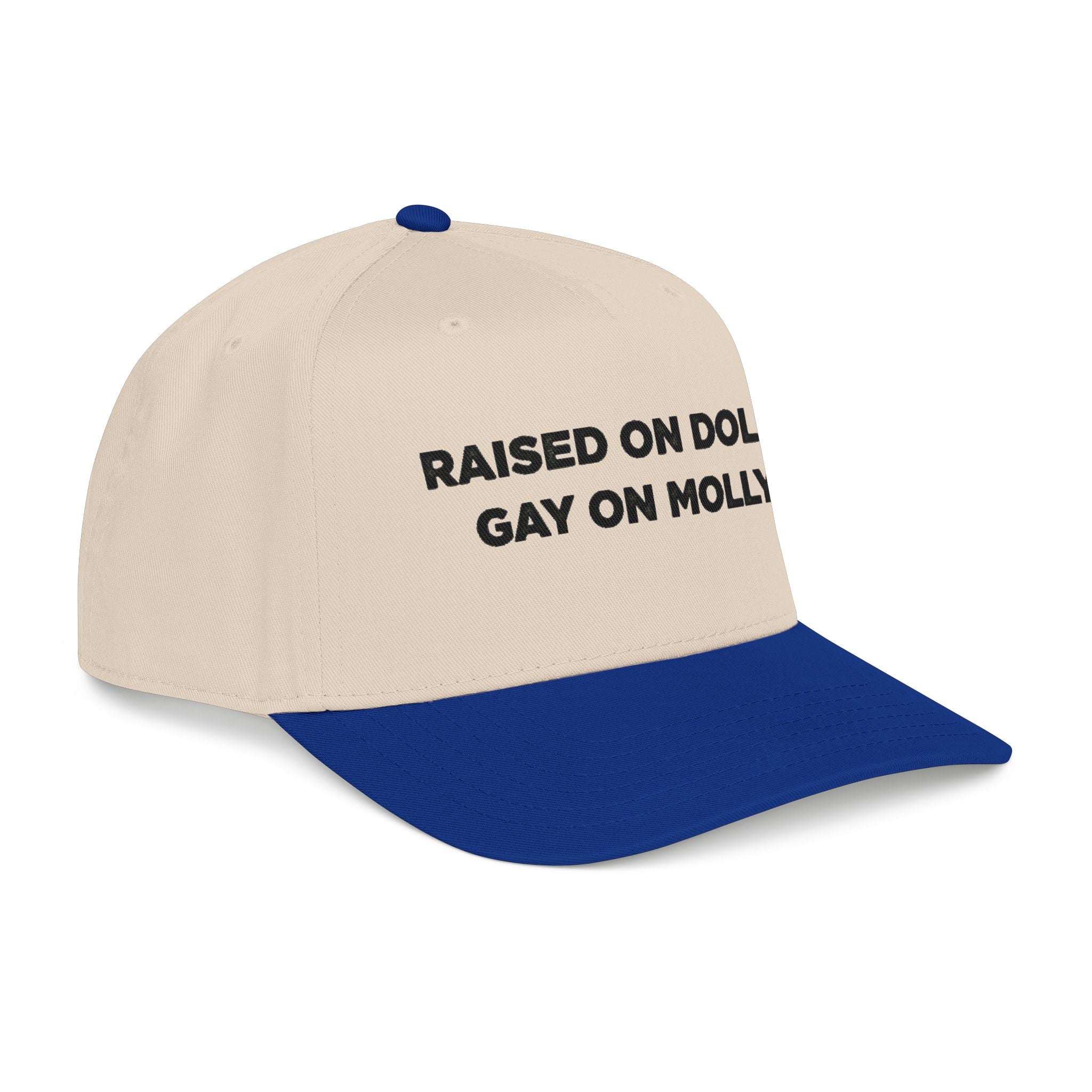 Dolly/Molly  Baseball Cap — Black Statement Hat