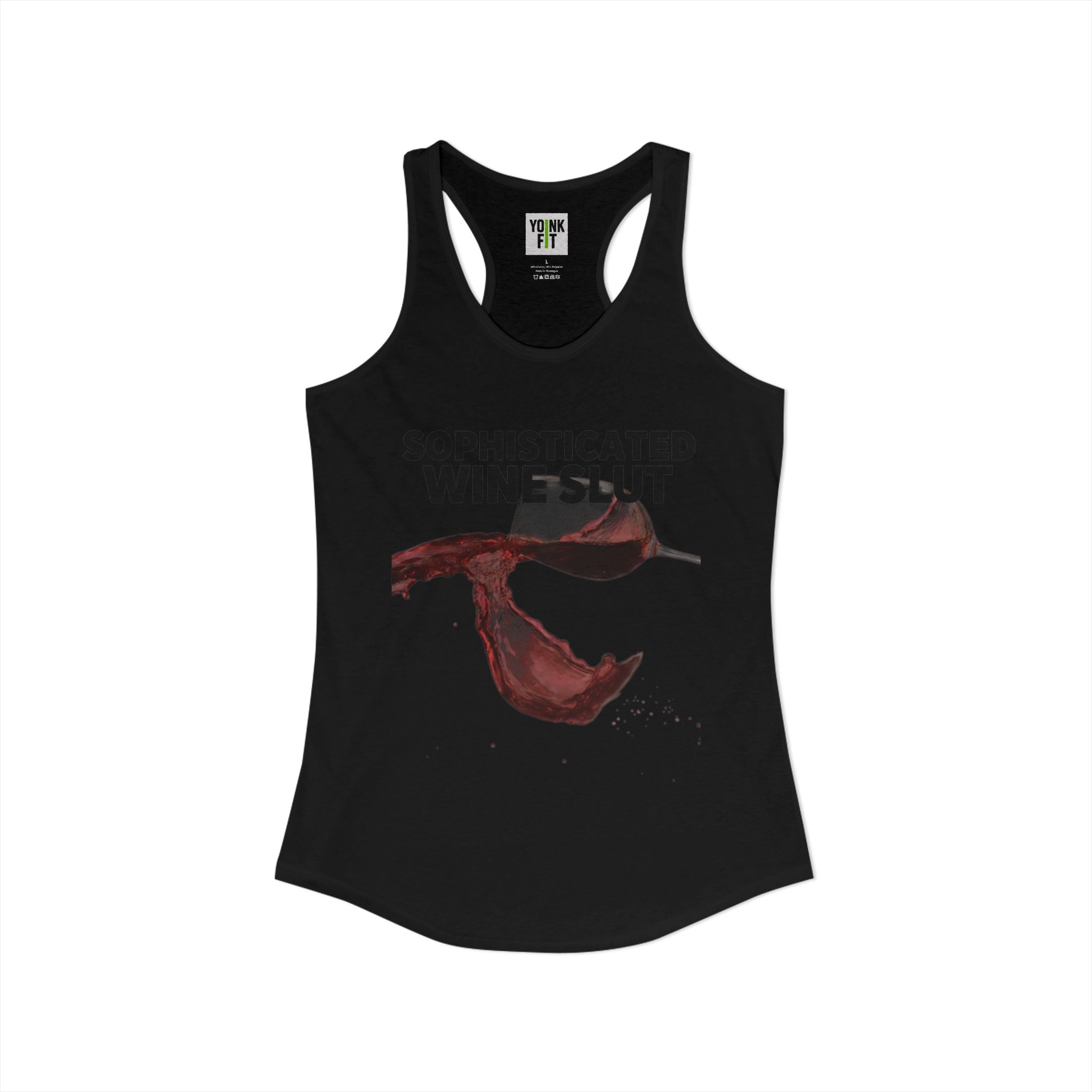 Racerback Tank - wine slut