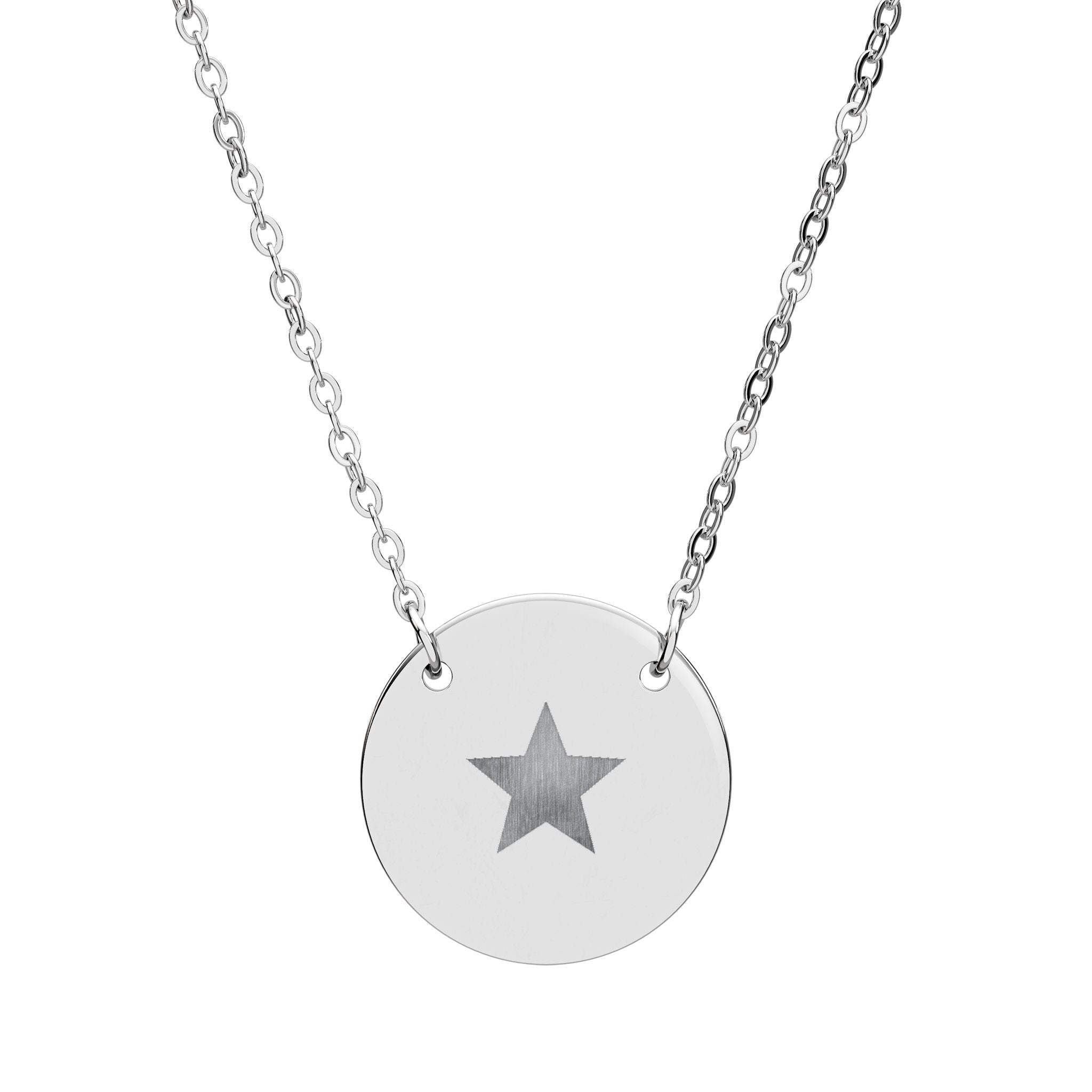Circle Necklace - Star