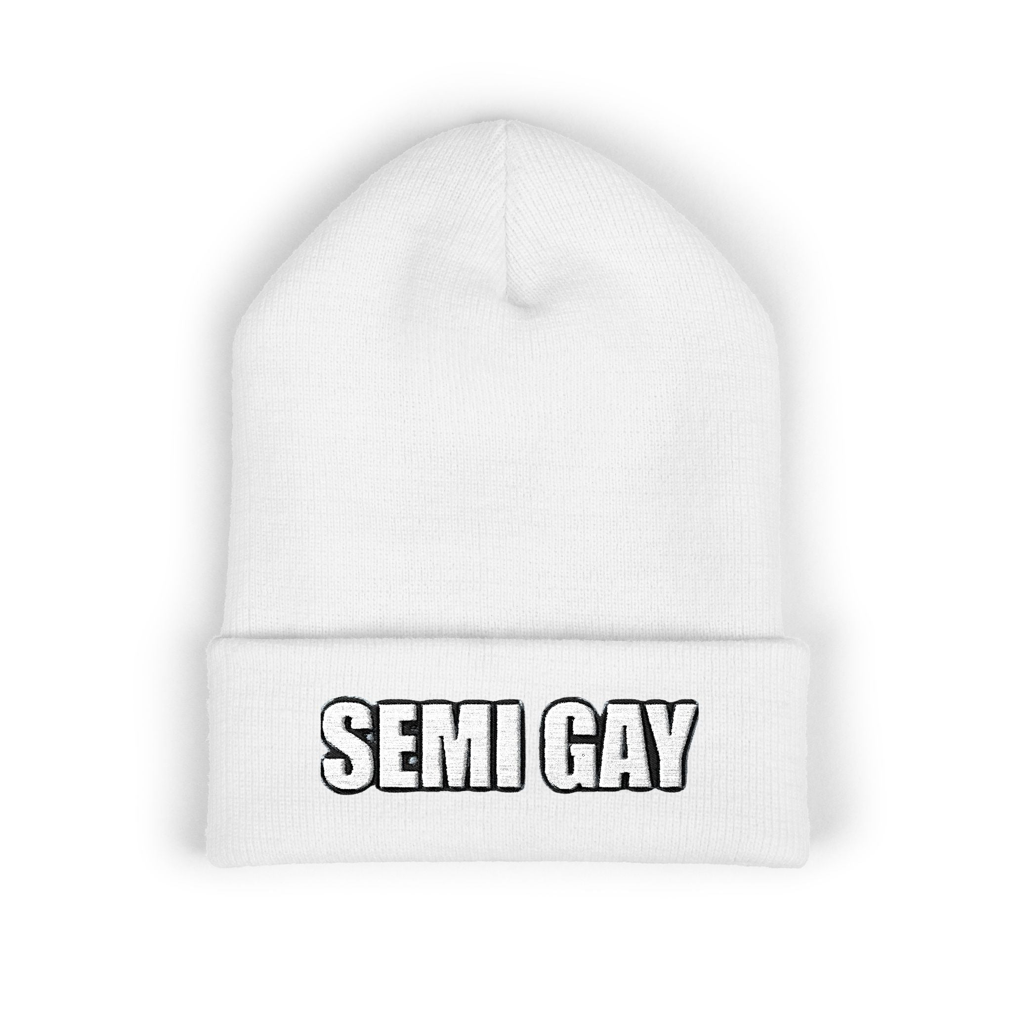 Classic Cuffed Beanie - Semi Gay