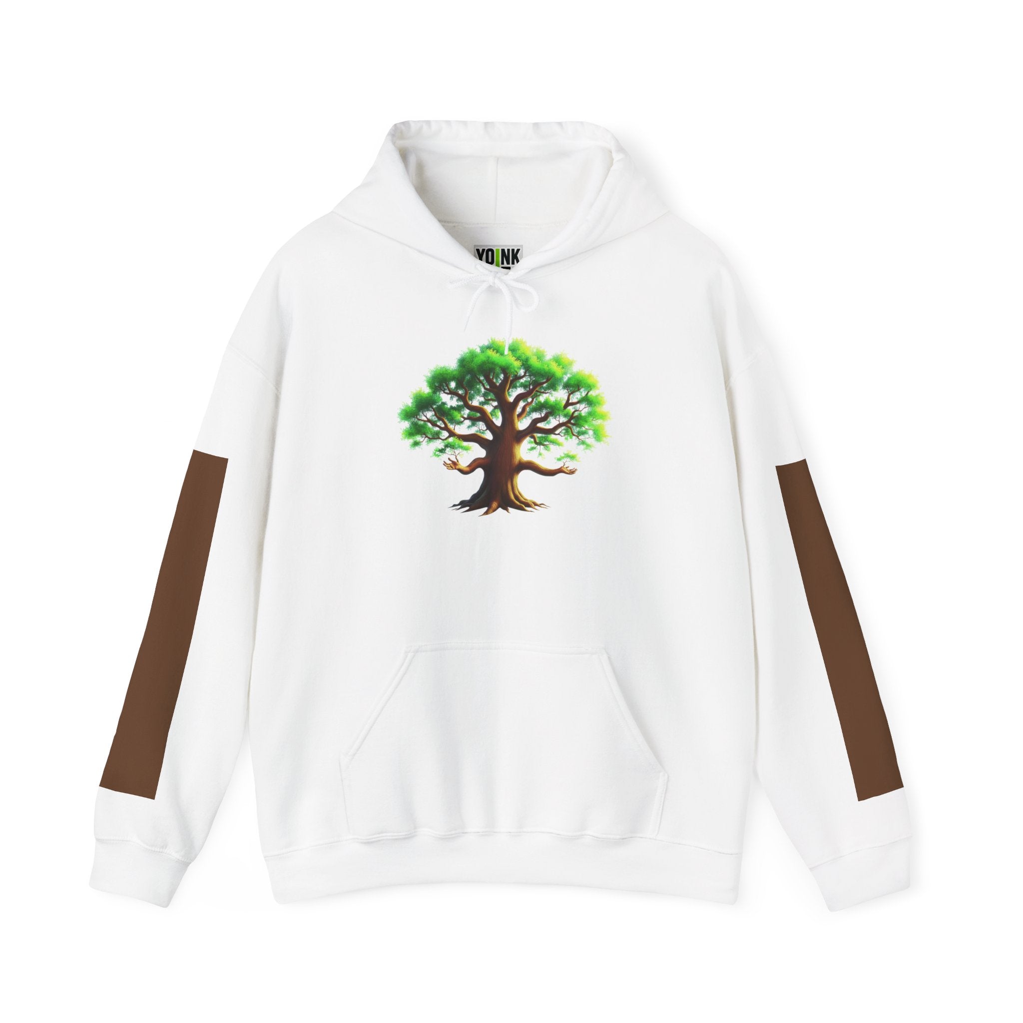 Tree Hugger Hoodie - Minimal Funny Graphic Pullover