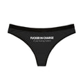 Women's Thongs - Fucker In Charge