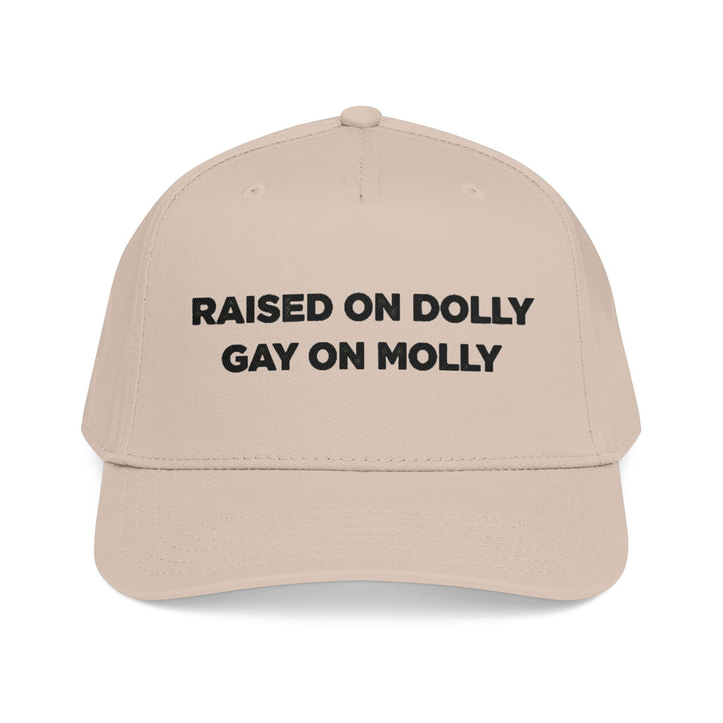 Dolly/Molly  Baseball Cap — Black Statement Hat
