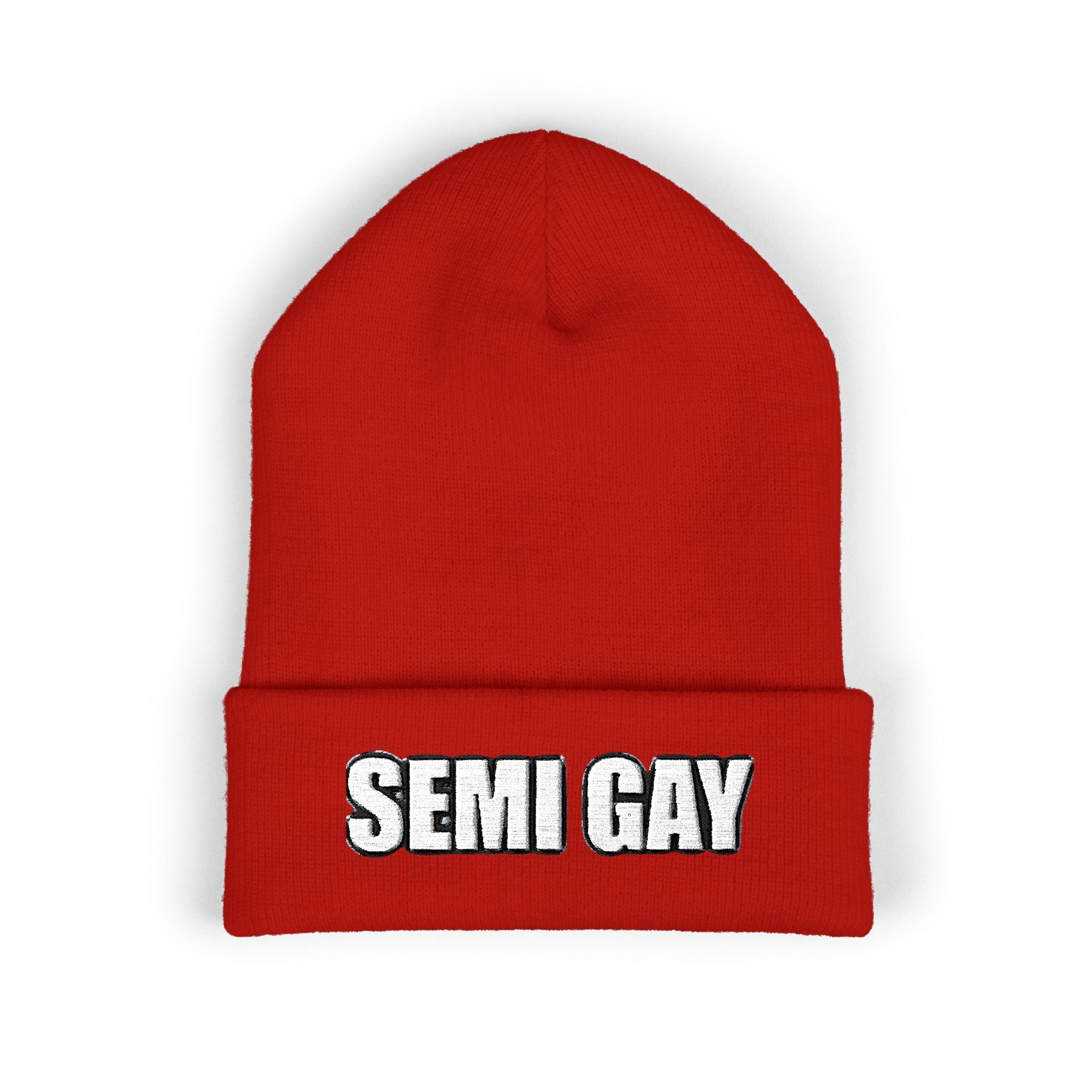 Classic Cuffed Beanie - Semi Gay