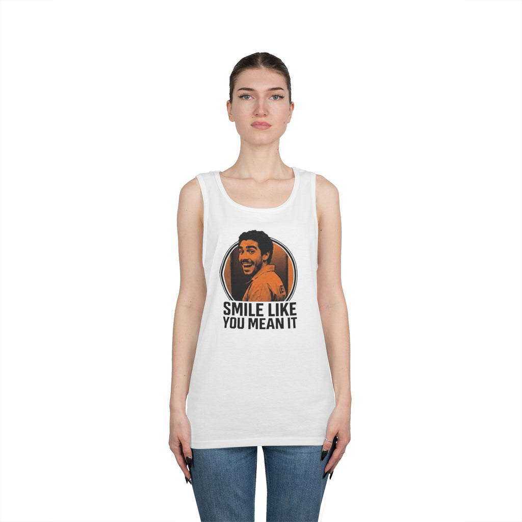 Smile like you mean it - Graphic Tank Top — Retro Laundry Machine Art