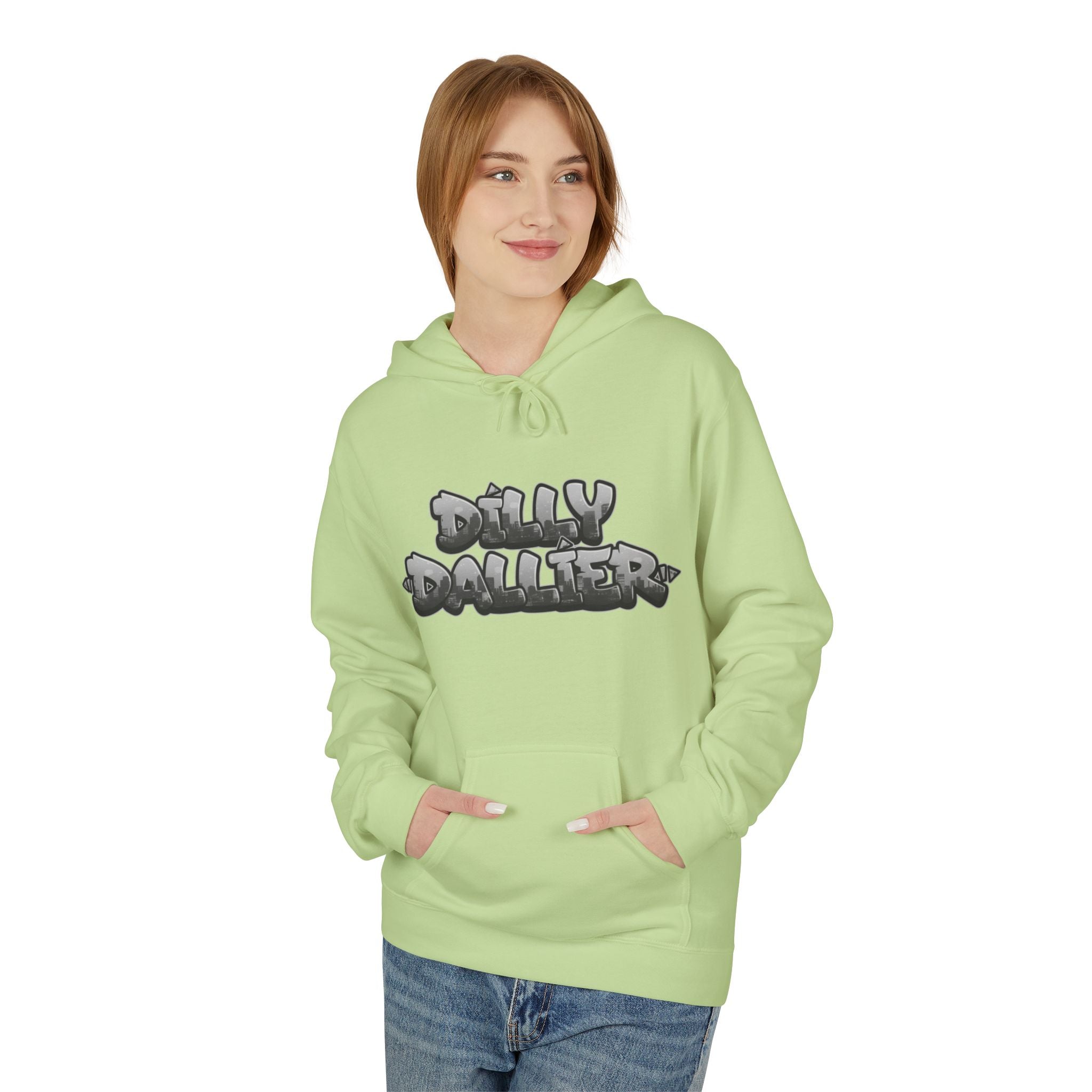 Fleece Hoodie - Dilly Dallier Design