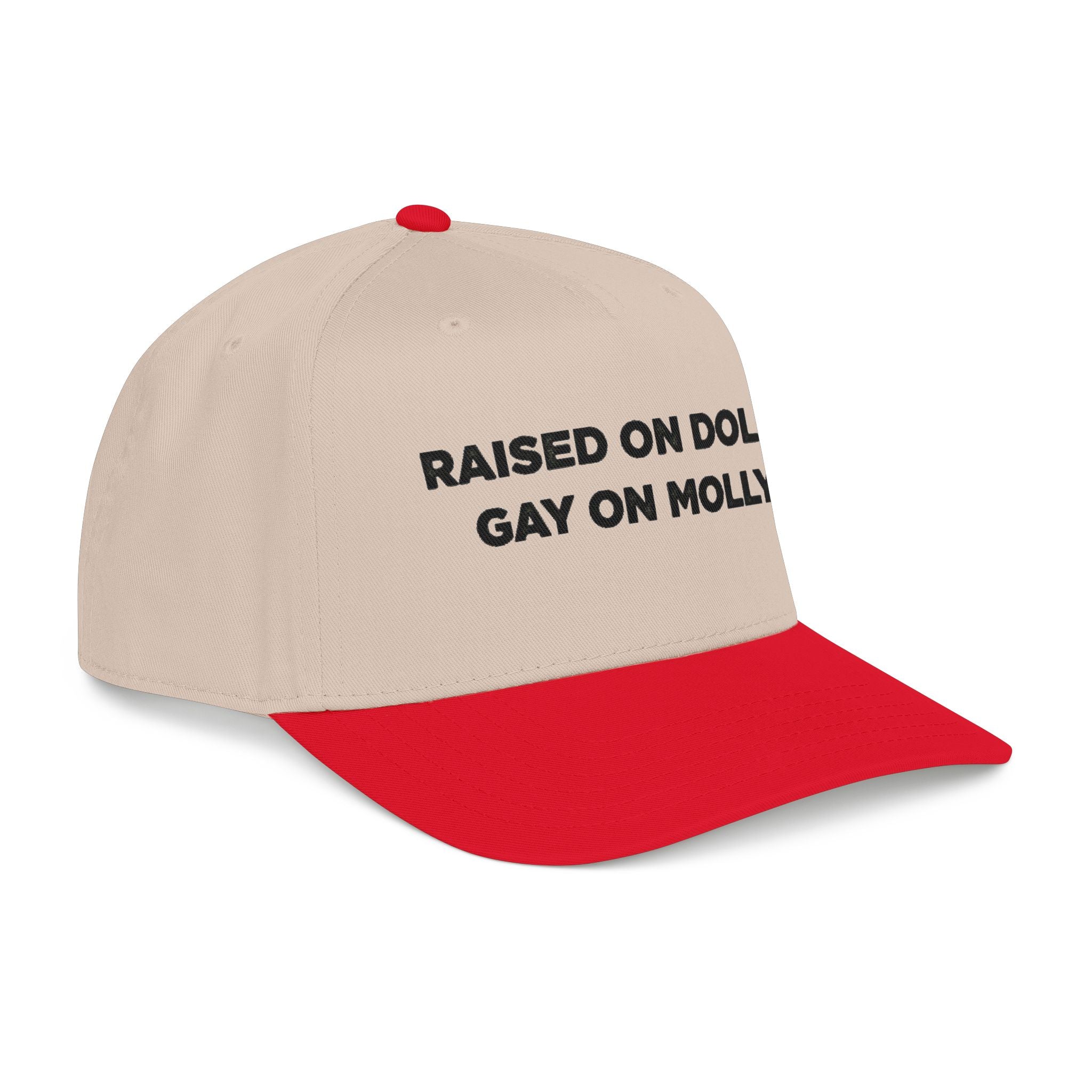 Dolly/Molly  Baseball Cap — Black Statement Hat
