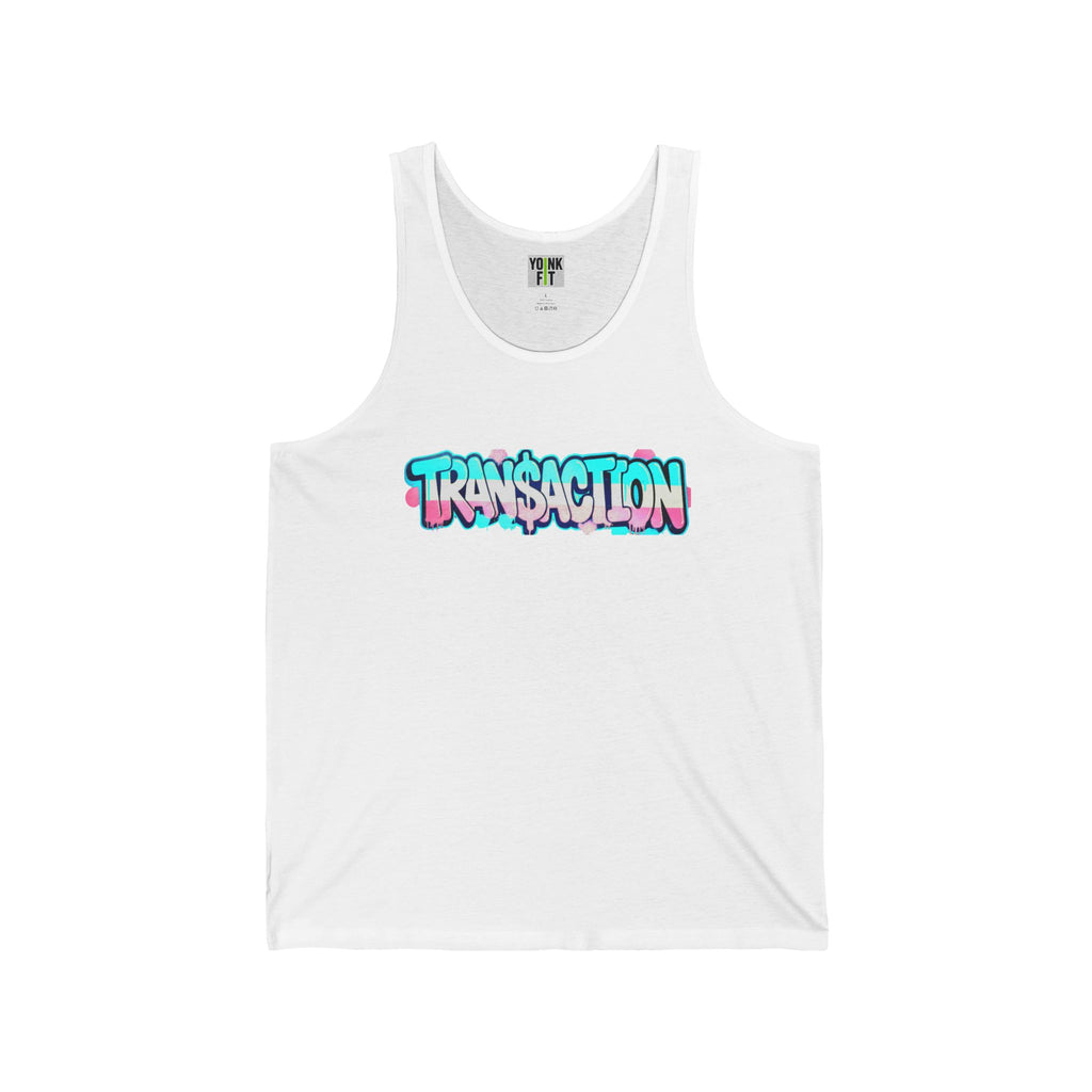 Unisex Jersey Tank- Tran$action