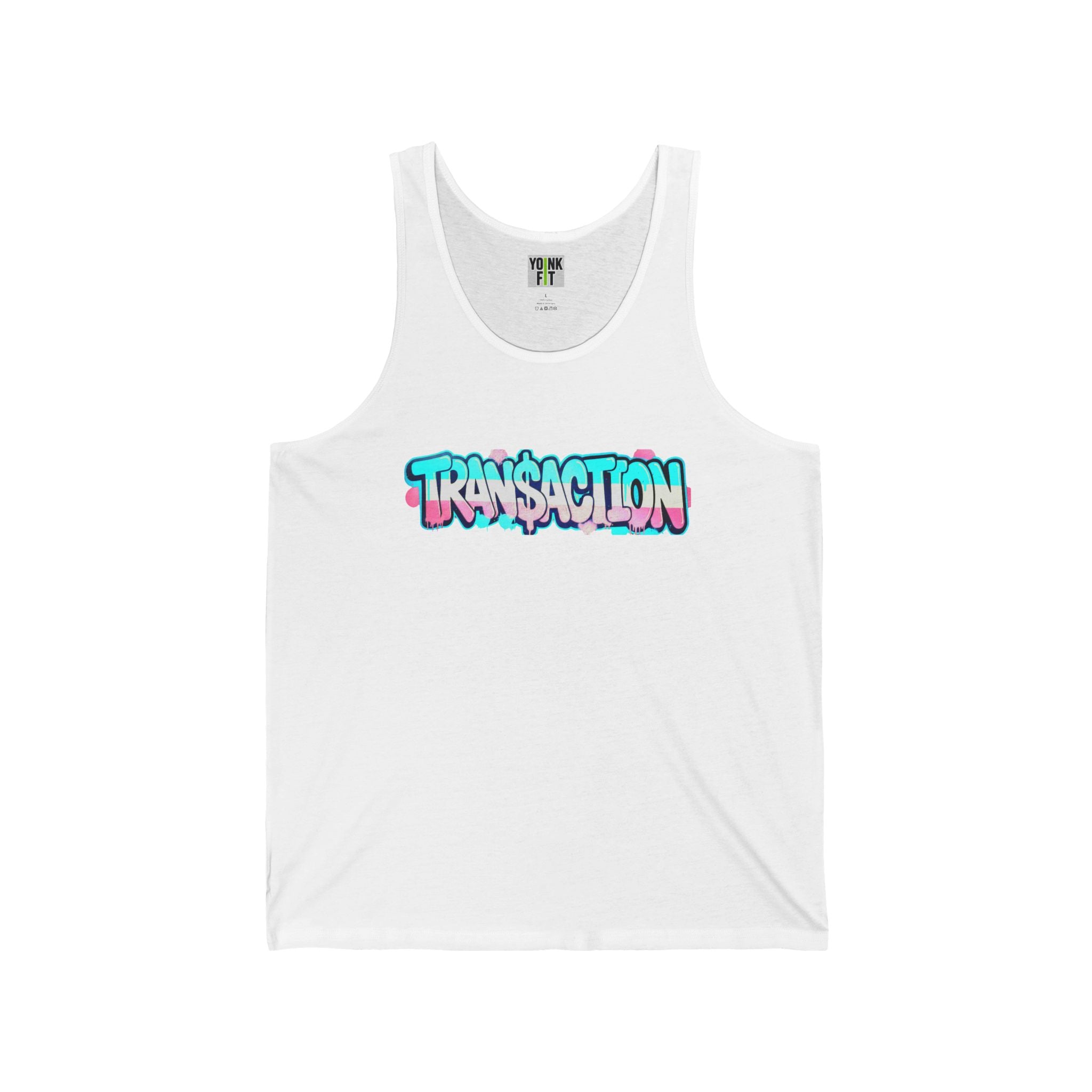 Unisex Jersey Tank- Tran$action