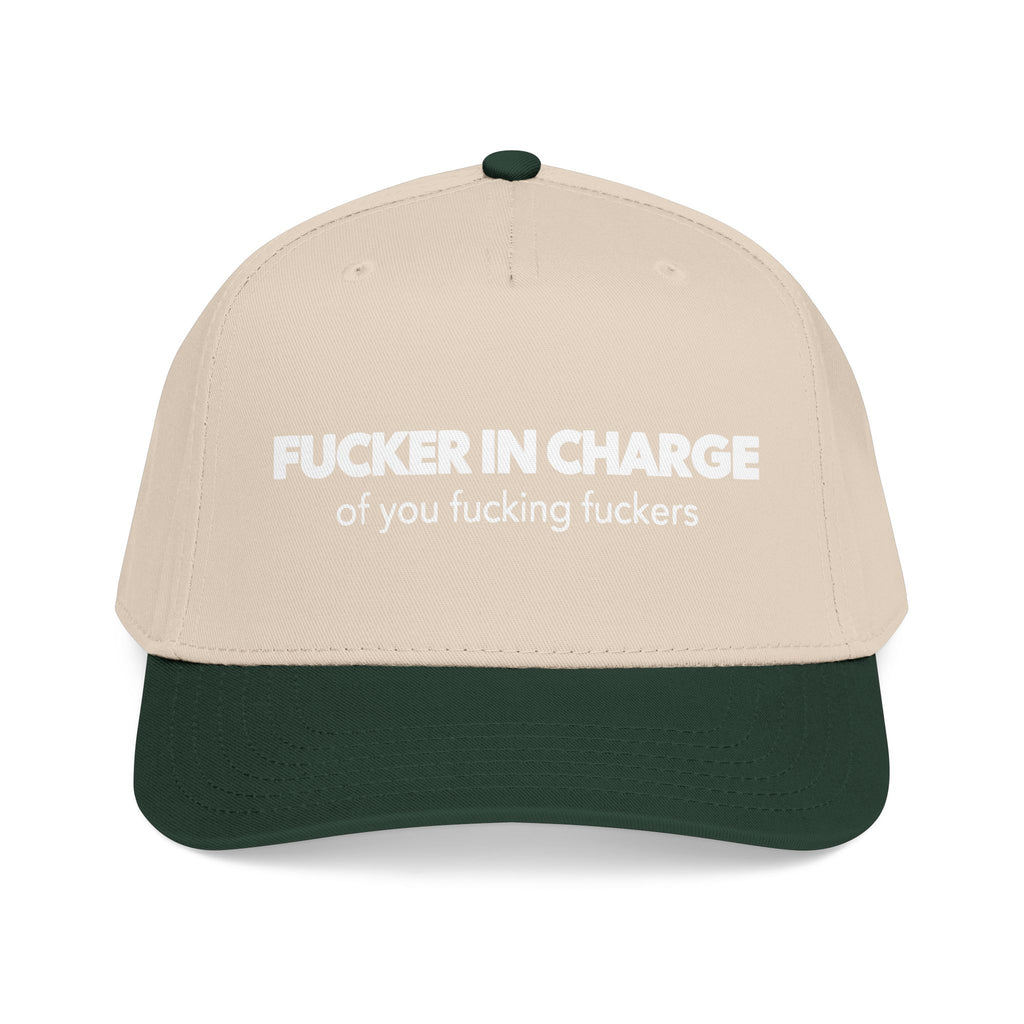 Fuckers.  Baseball Cap — Black Statement Hat
