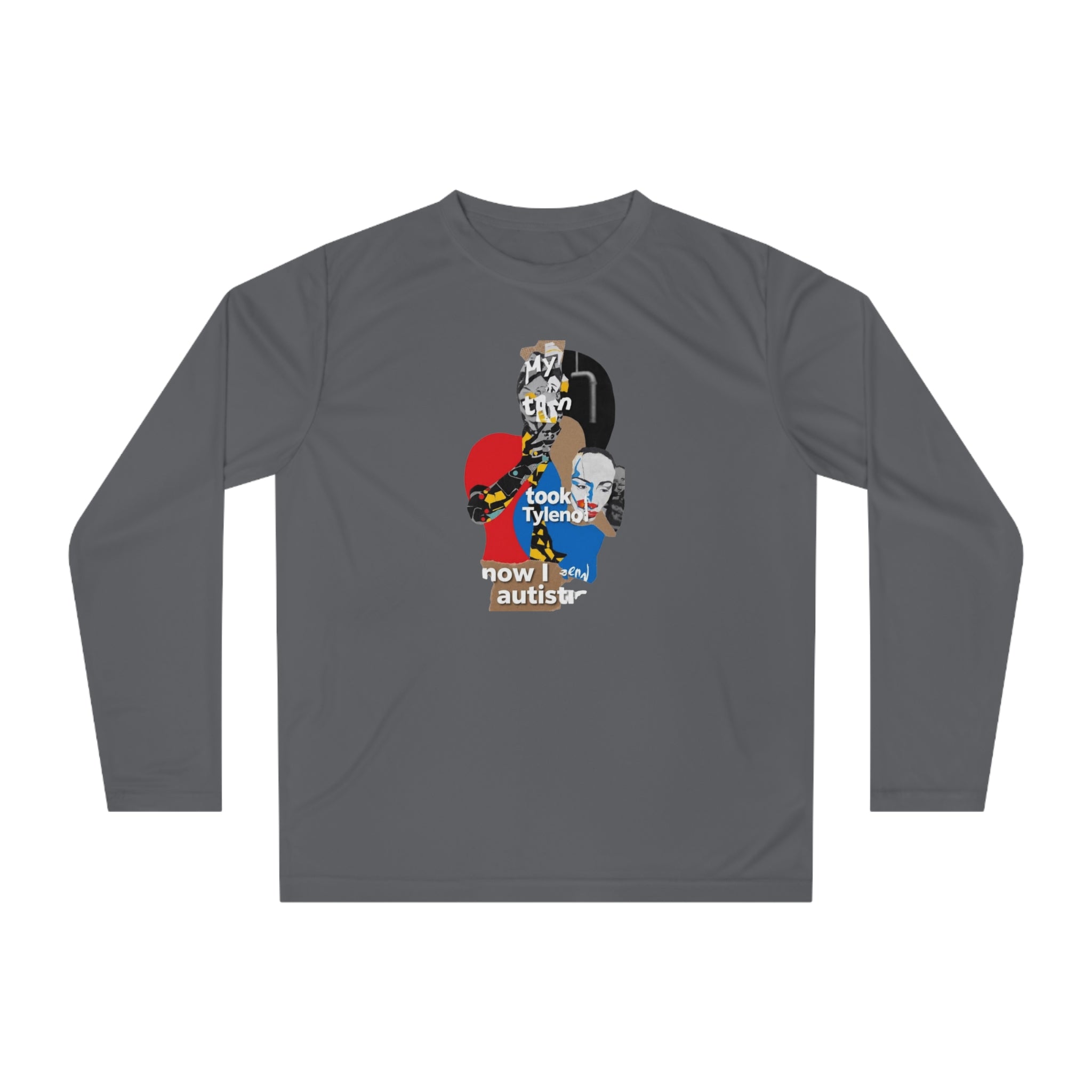 Humor Performance Shirt- Tylenol Art