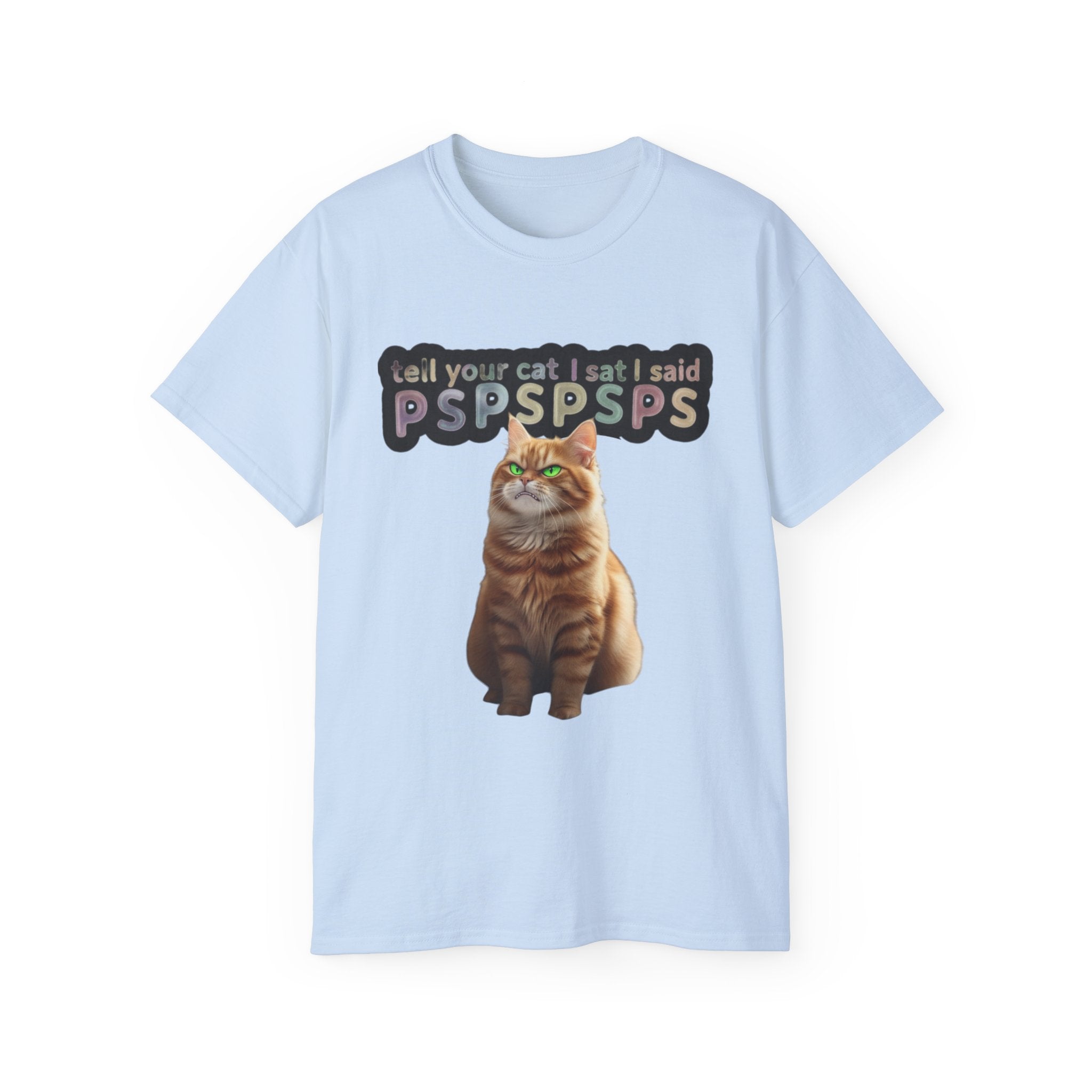 Funny Cat Lover Tee, PSPSPS Cat T-Shirt