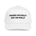 Dolly/Molly  Baseball Cap — Black Statement Hat