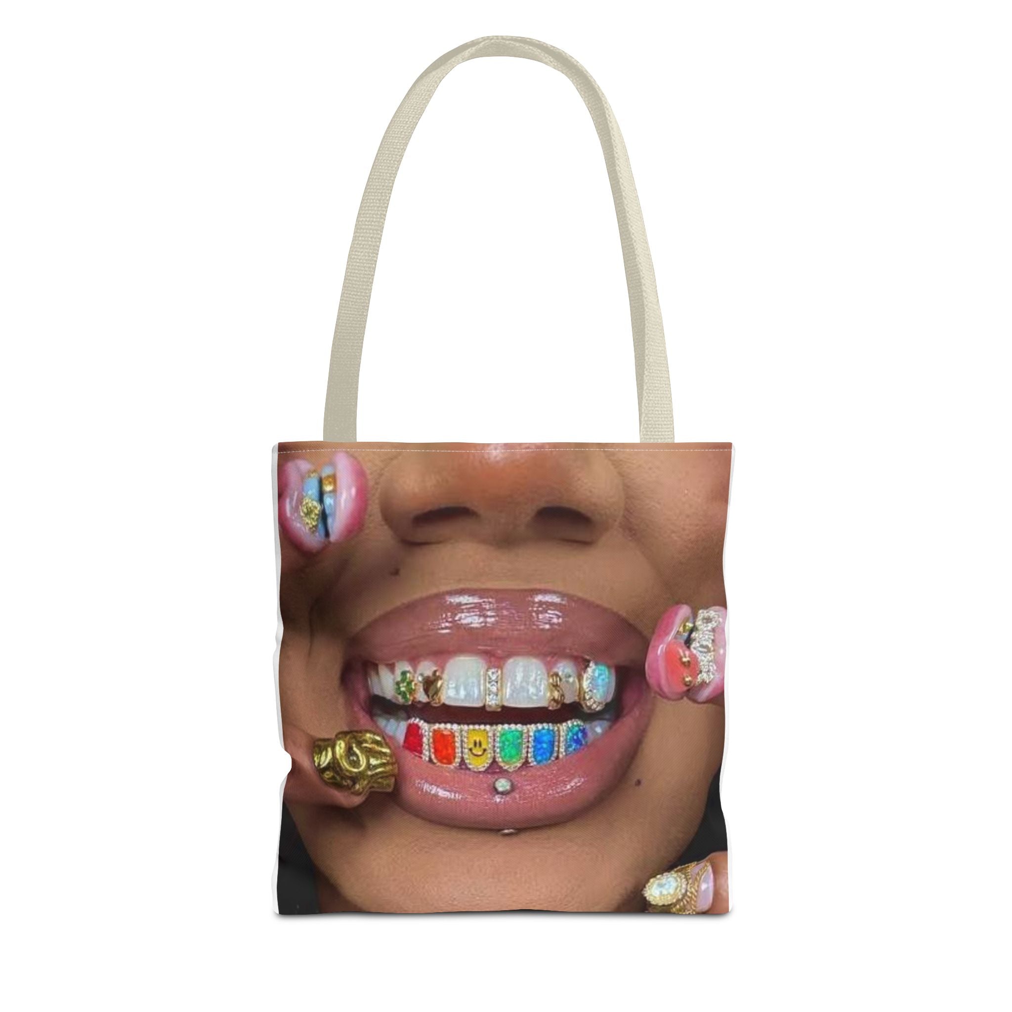 Rainbow Grillz Tote Bag