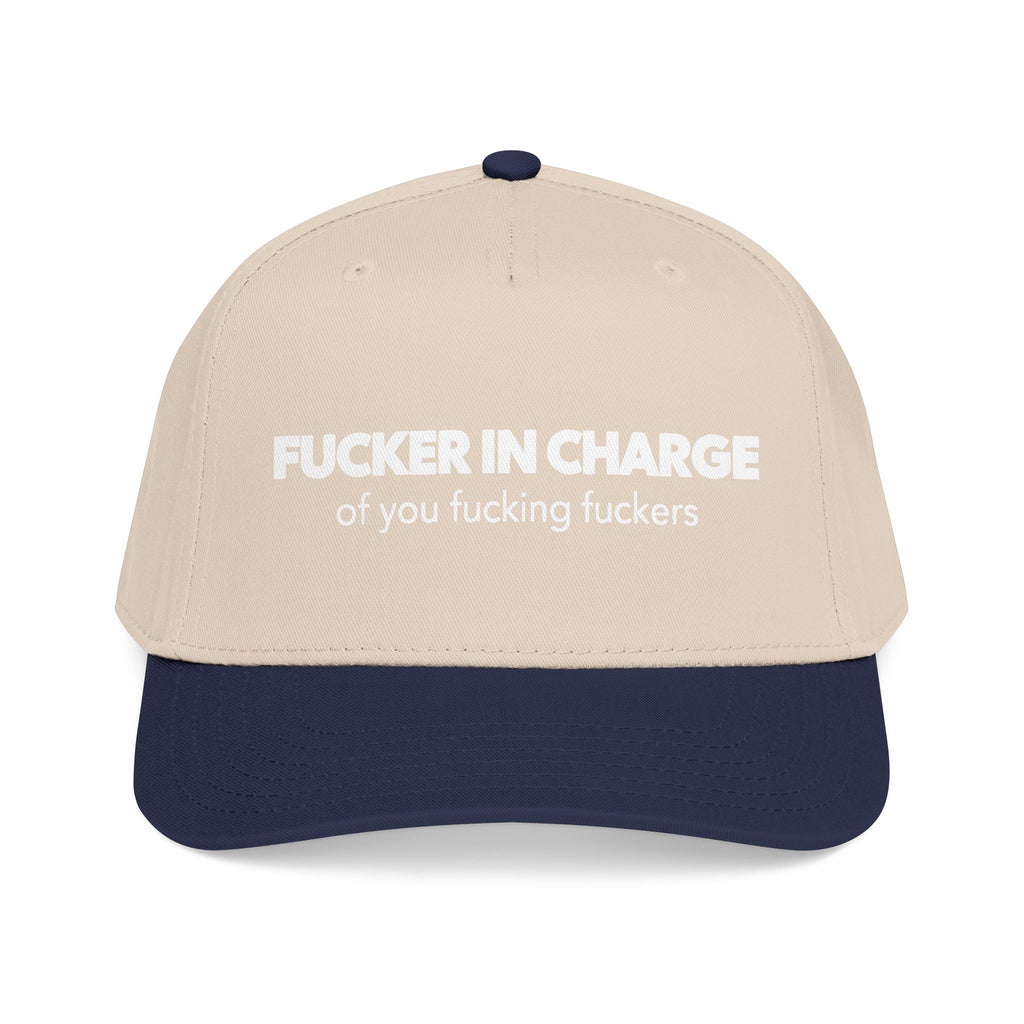 Fuckers.  Baseball Cap — Black Statement Hat