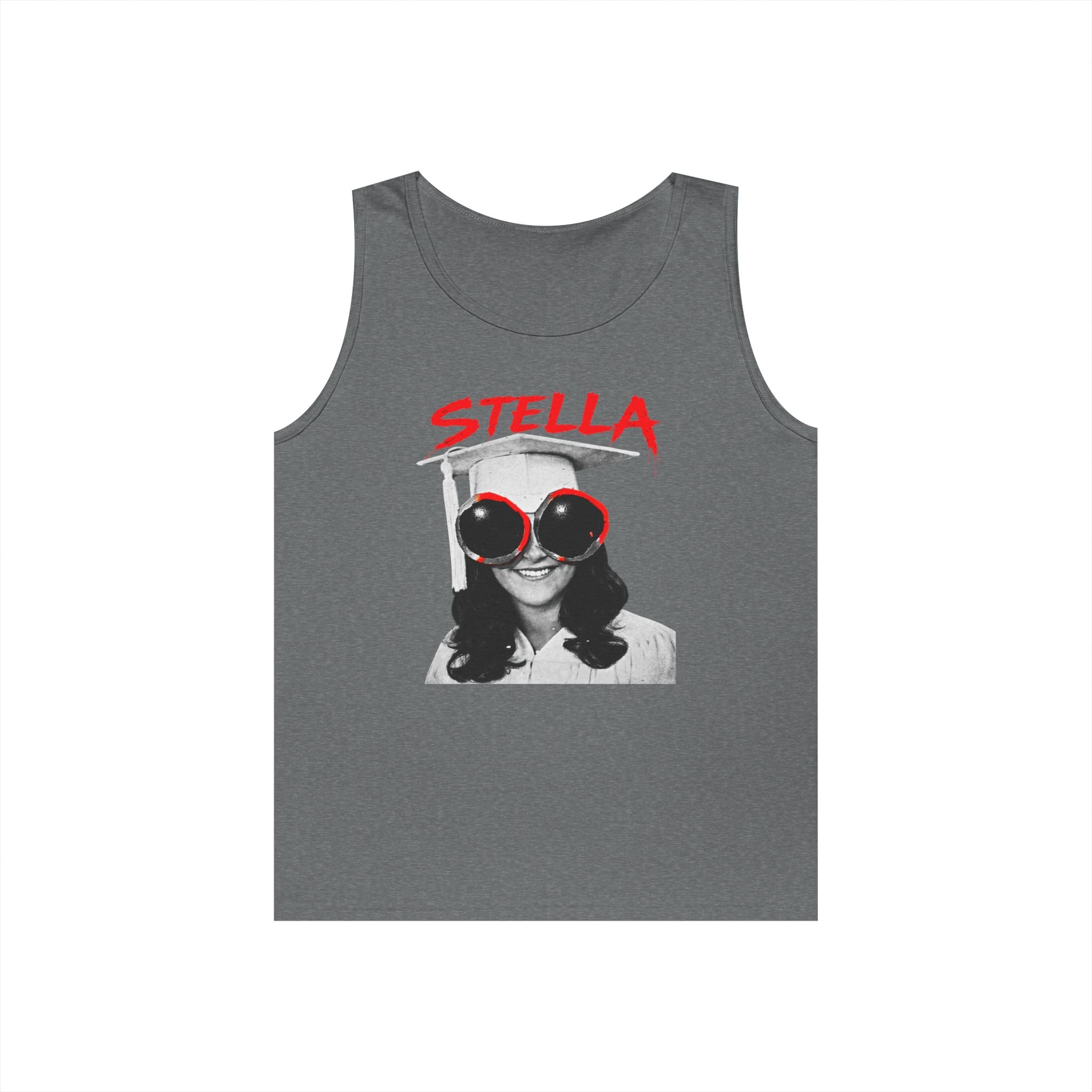 Stella - Graphic Tank Top — Retro Laundry Machine Art