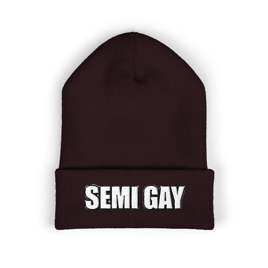 Classic Cuffed Beanie - Semi Gay