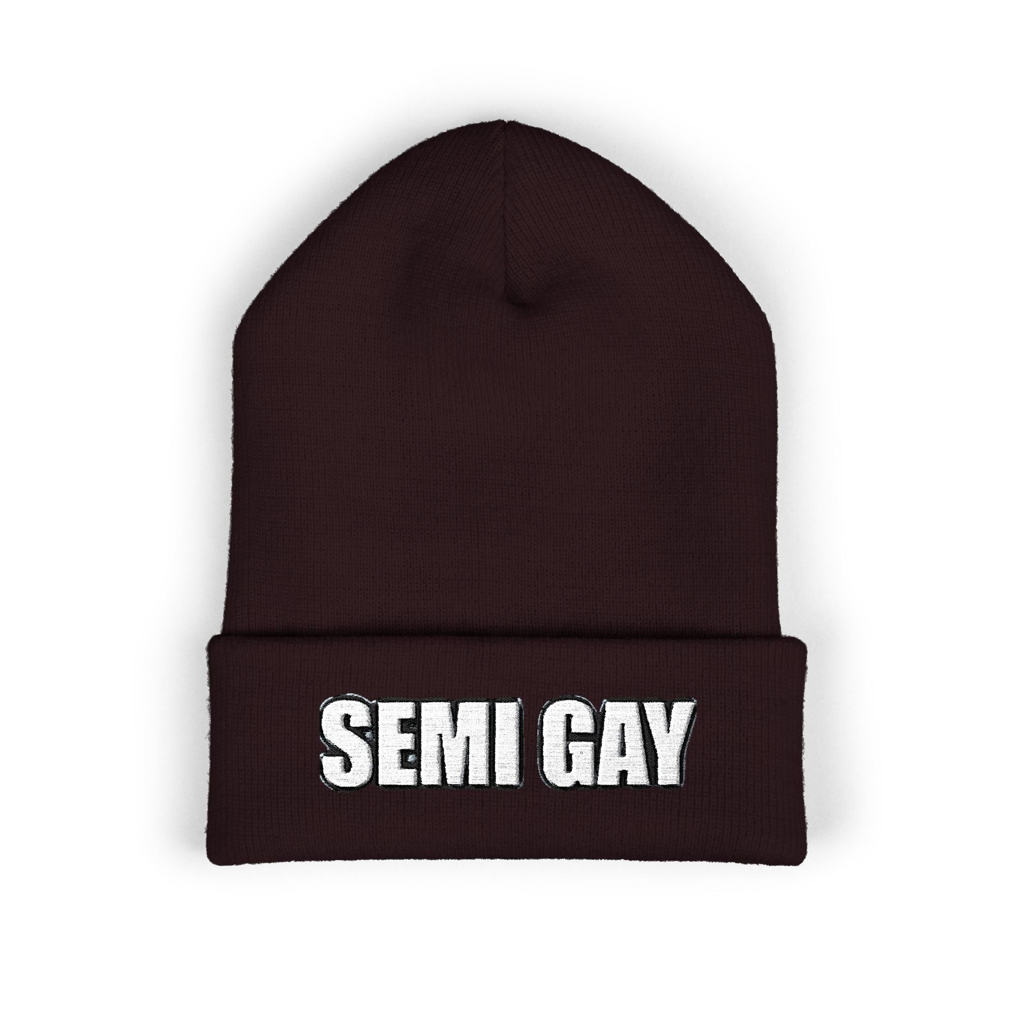 Classic Cuffed Beanie - Semi Gay