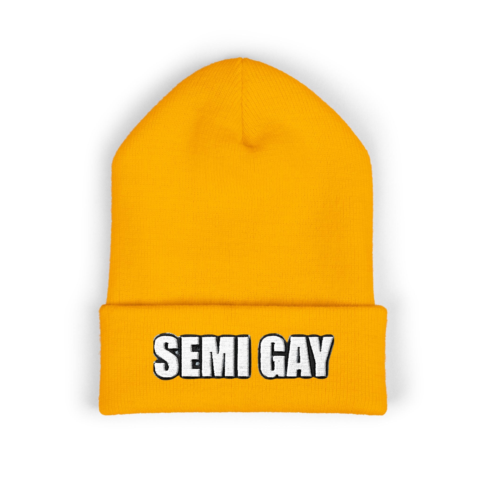Classic Cuffed Beanie - Semi Gay