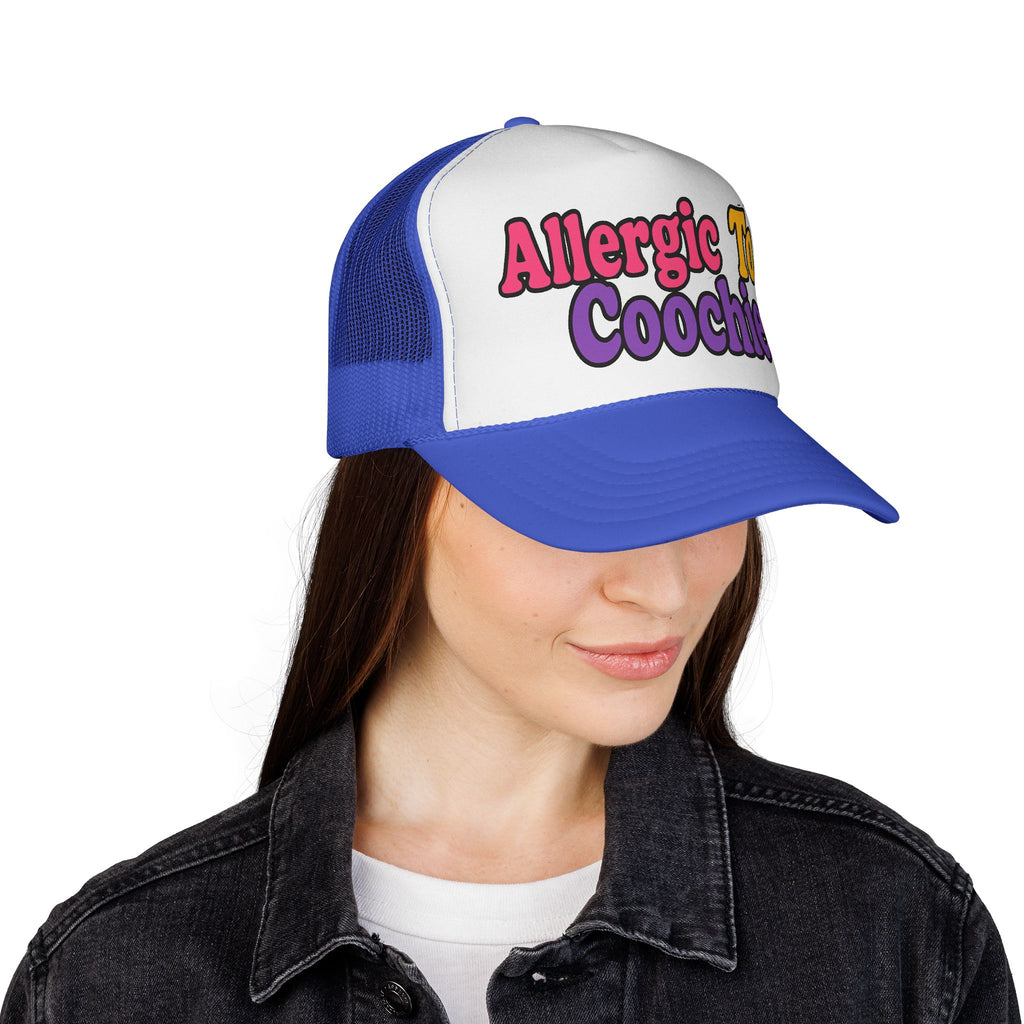 Playful Trucker Cap with Humor