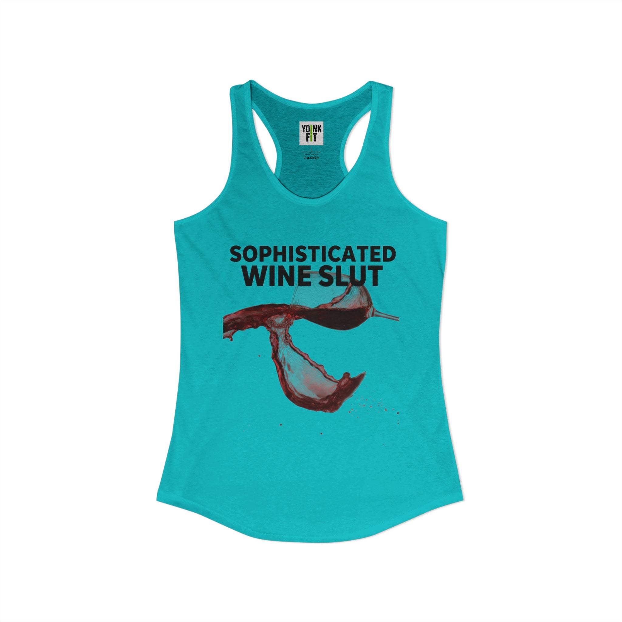 Racerback Tank - wine slut