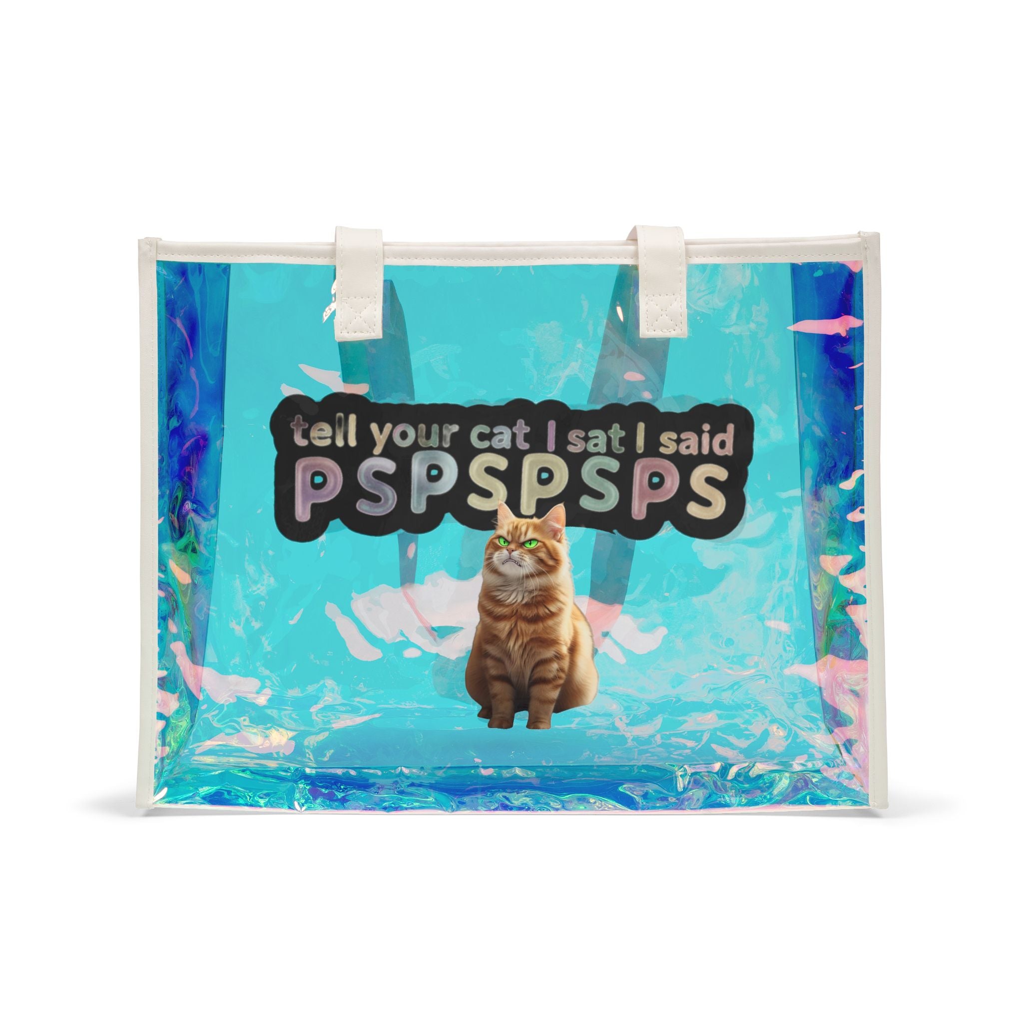 Tote Bag - Beach Holographic - Tell your cat