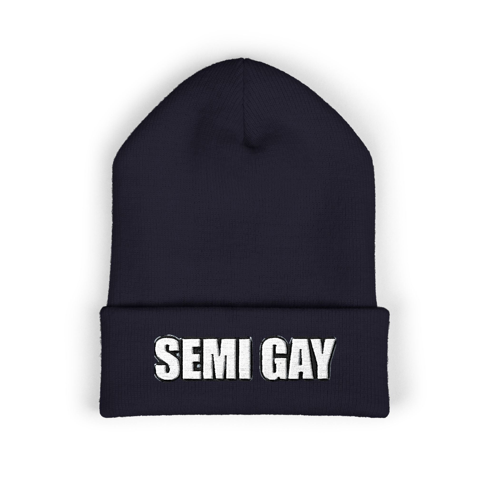 Classic Cuffed Beanie - Semi Gay
