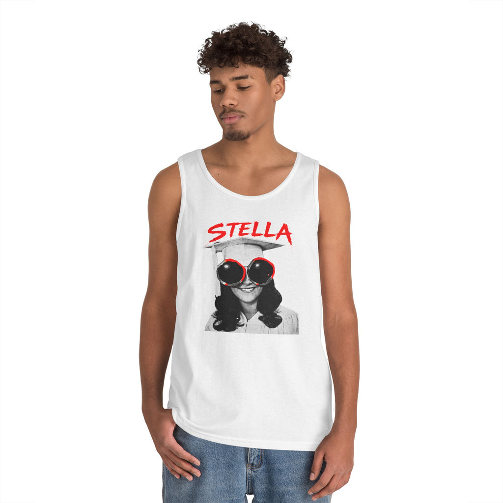 Stella - Graphic Tank Top — Retro Laundry Machine Art