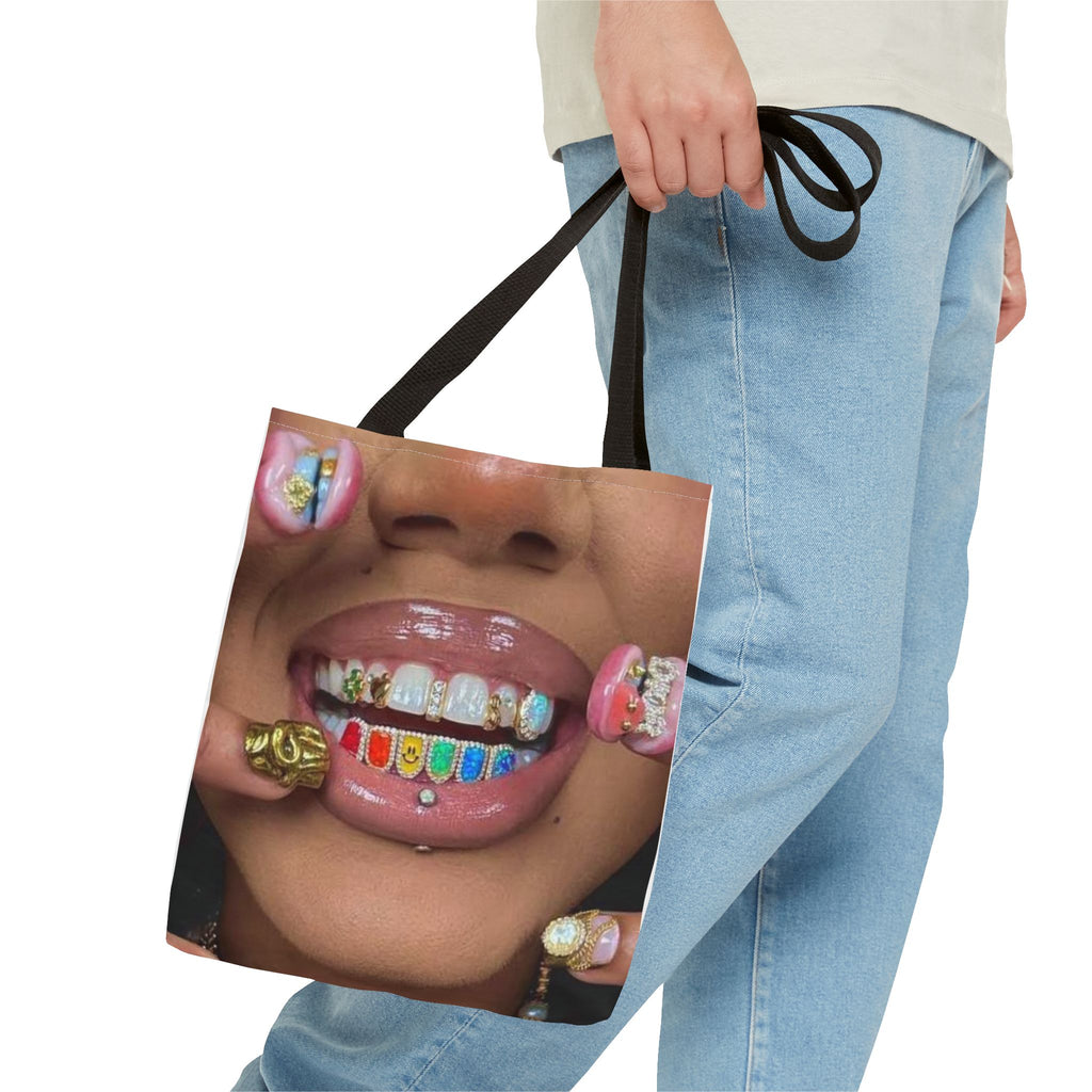 Rainbow Grillz Tote Bag
