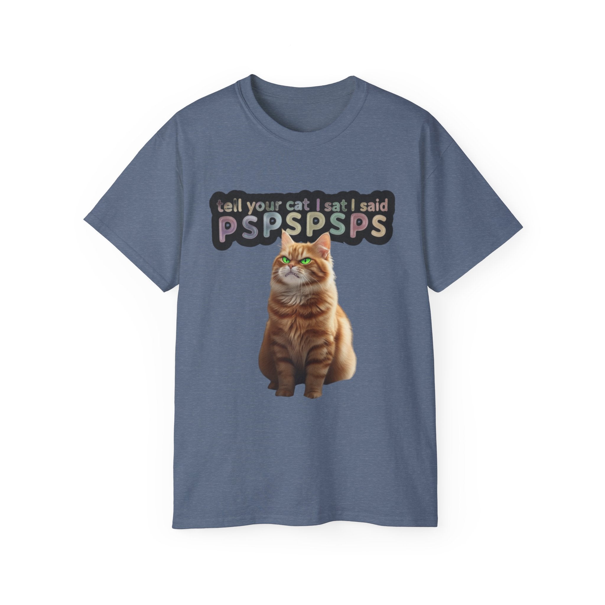 Funny Cat Lover Tee, PSPSPS Cat T-Shirt